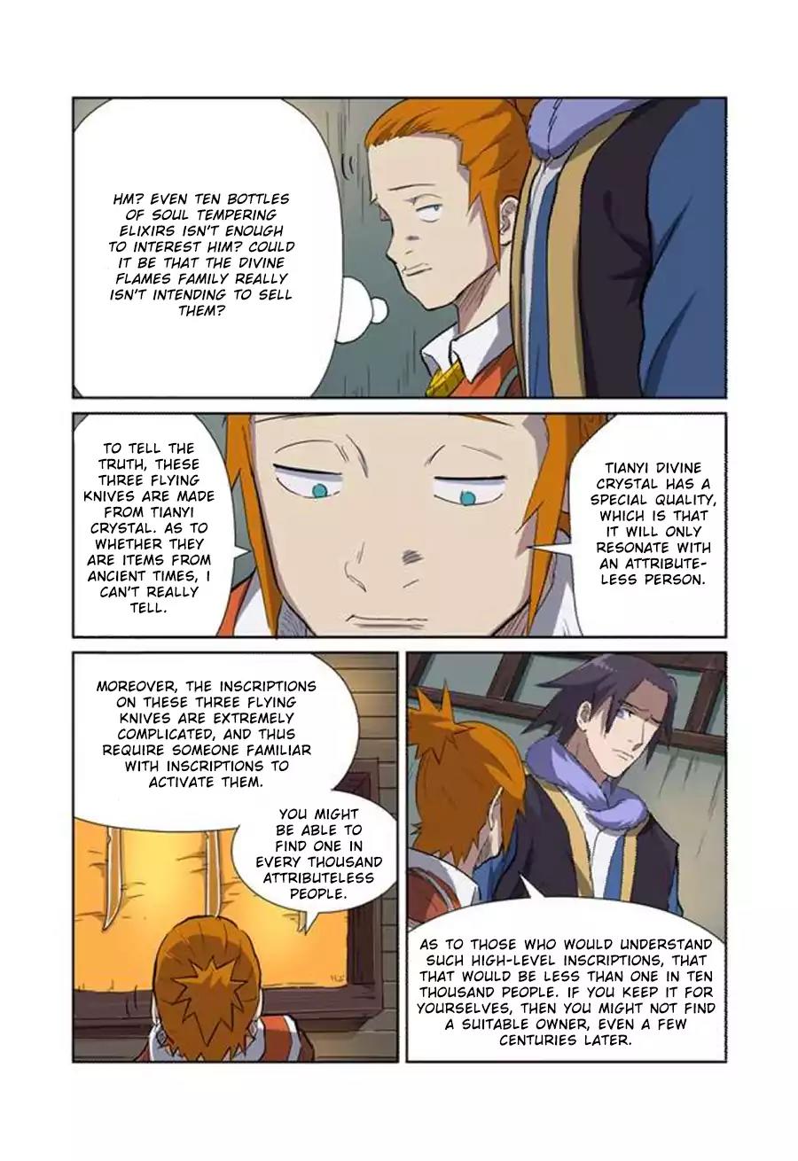 Tales of Demons and Gods Chapter 166.5 page 4 - Chapter 166.5: Flying Knives [Part 2]