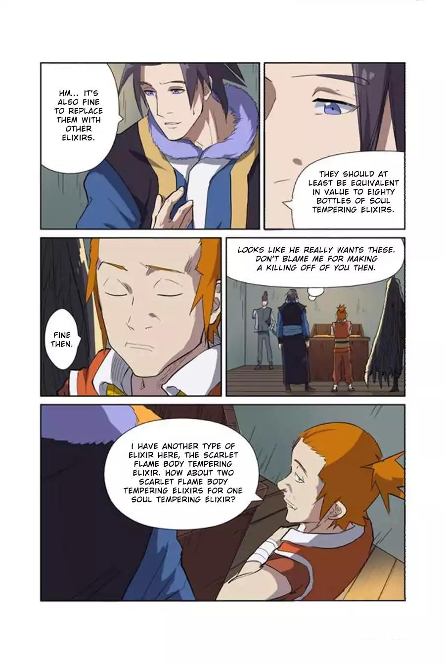 Tales of Demons and Gods Chapter 166.5 page 8 - Chapter 166.5: Flying Knives [Part 2]