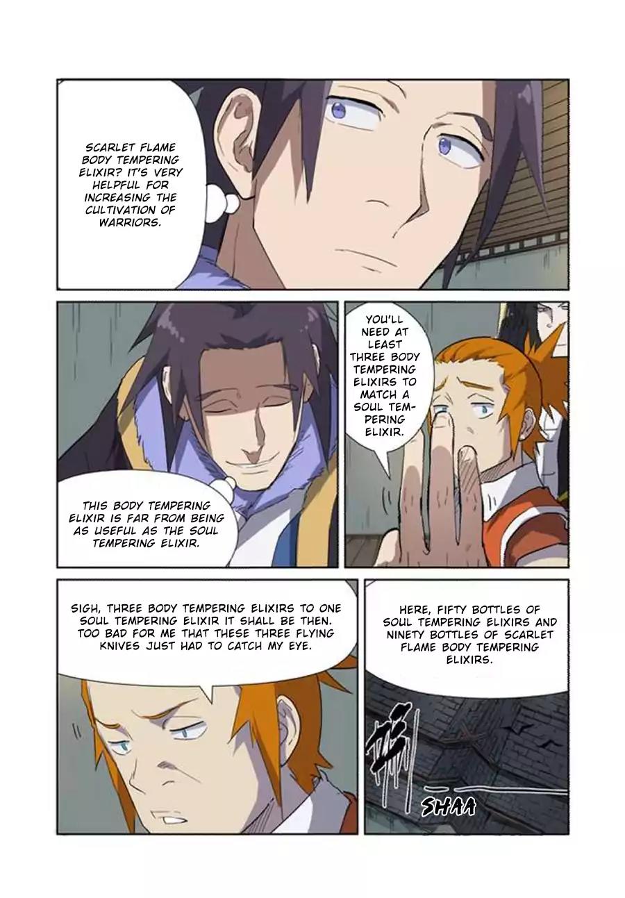 Tales of Demons and Gods Chapter 166.5 page 9 - Chapter 166.5: Flying Knives [Part 2]