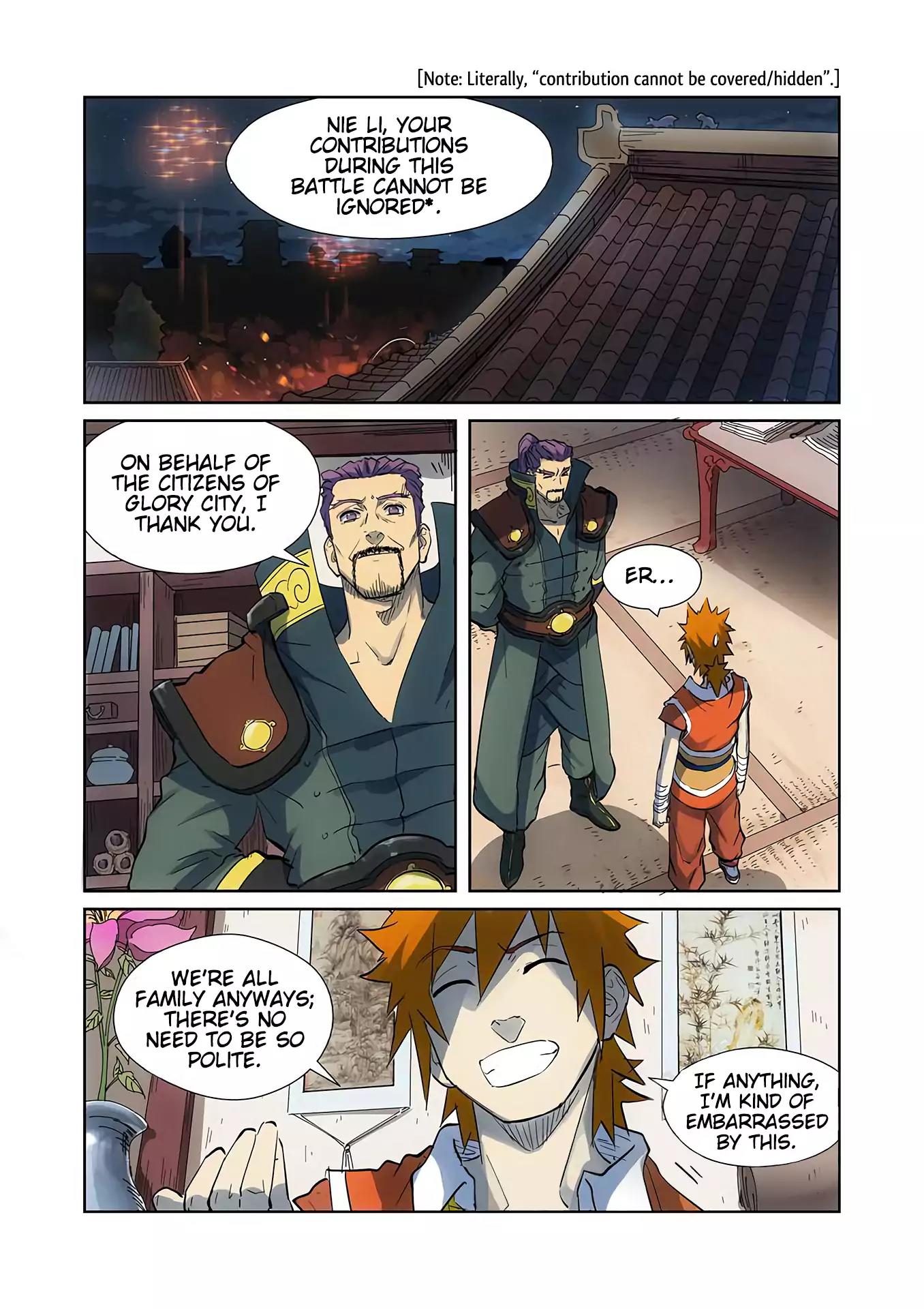 Tales of Demons and Gods Chapter 187 page 3 - Chapter 187: The Night After and The Great Battle
