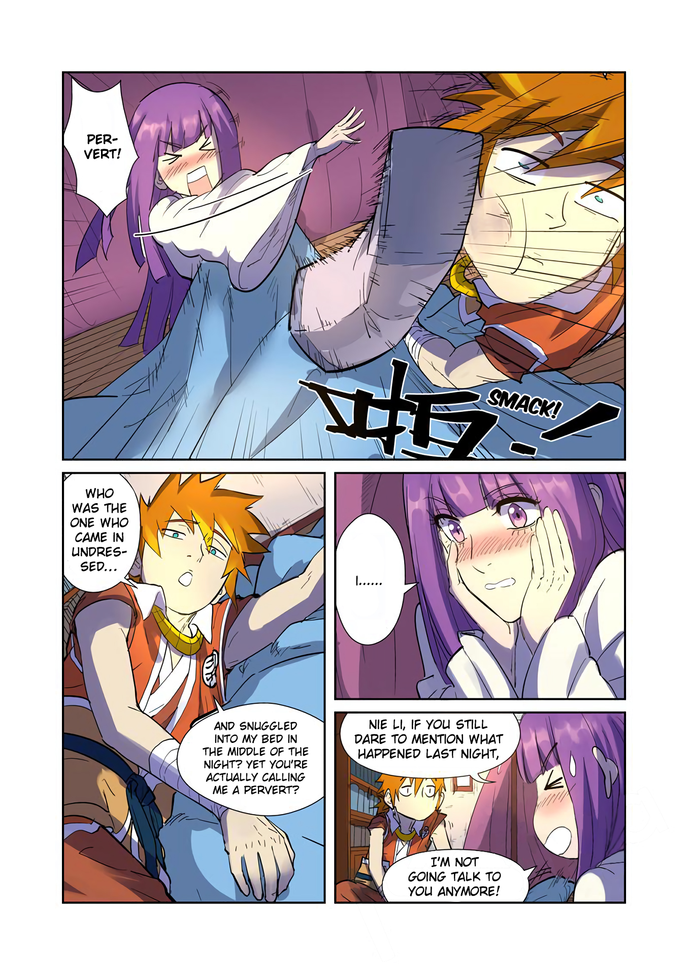 Tales of Demons and Gods Chapter 195.5 page 3 - Chapter 195.5: Sleeping Together (Part 2)