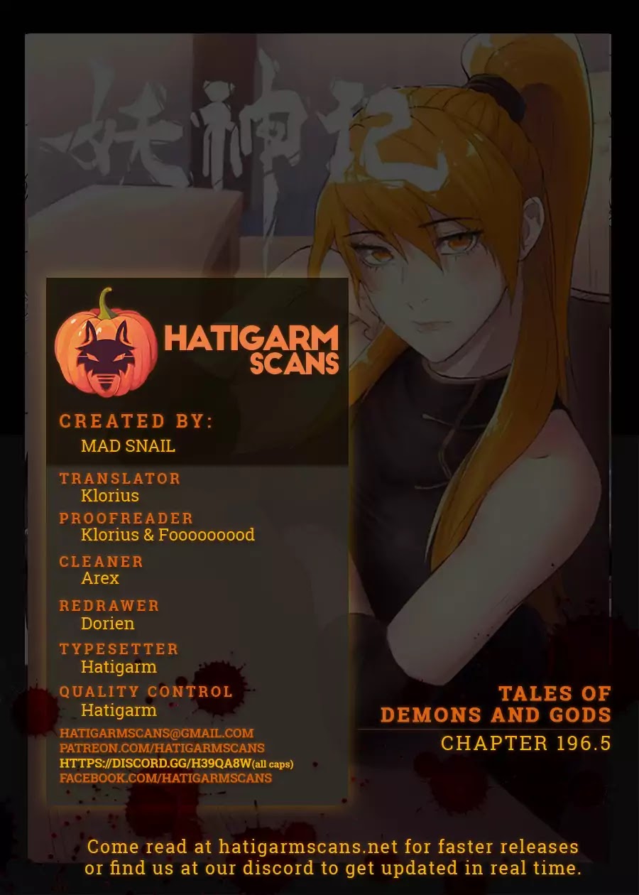 Tales of Demons and Gods Chapter 196.5 page 1 - Chapter 196.5: The Scarlet Flame Black Tiger Appears (Part 2)