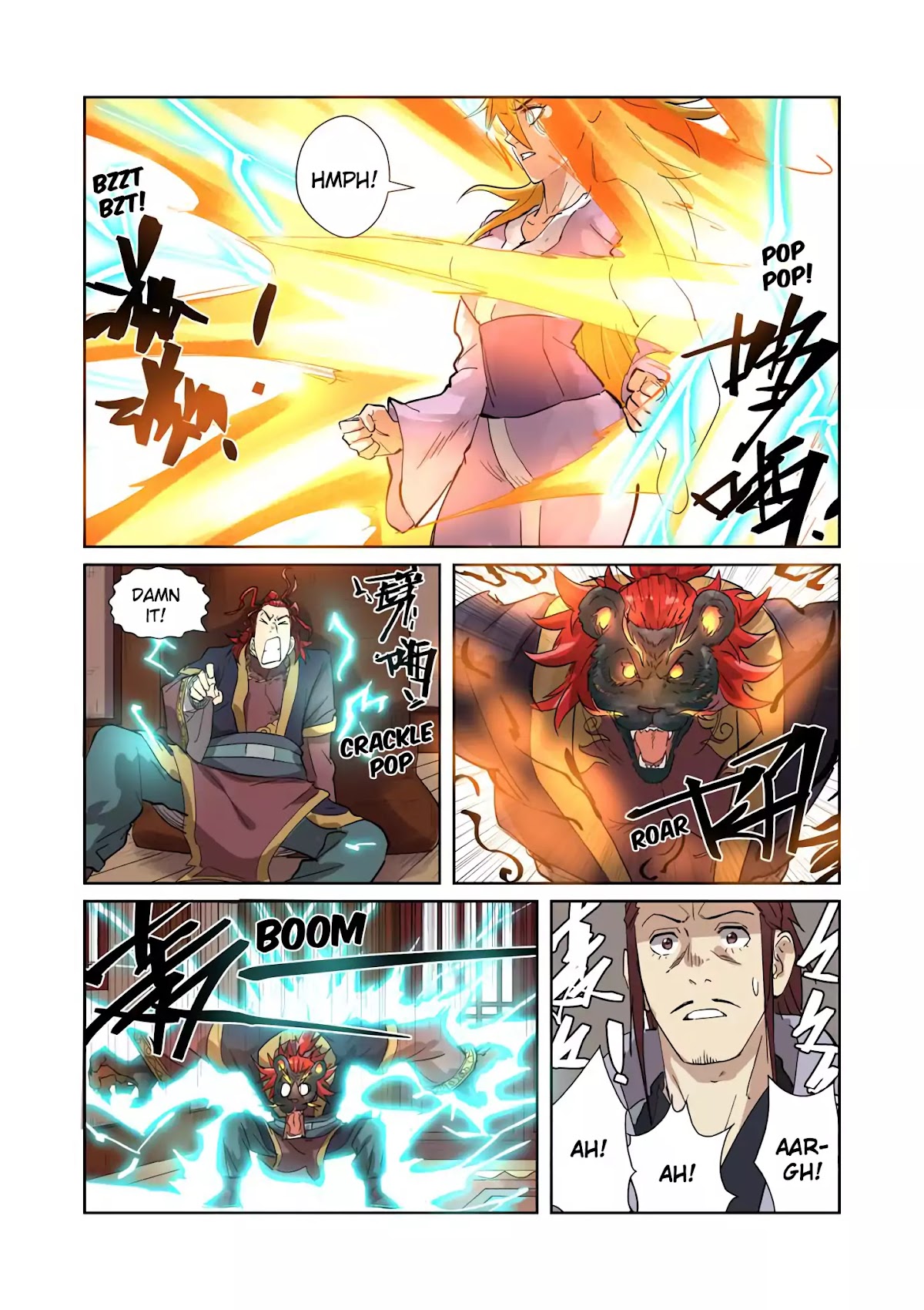 Tales of Demons and Gods Chapter 196.5 page 10 - Chapter 196.5: The Scarlet Flame Black Tiger Appears (Part 2)