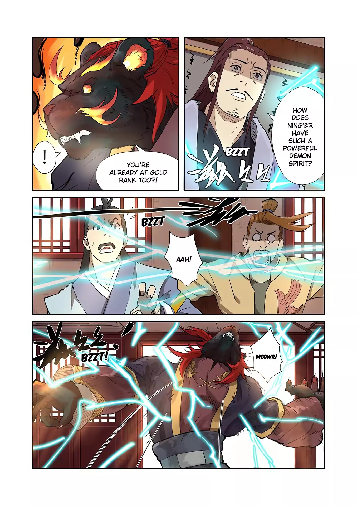 Tales of Demons and Gods Chapter 196.5 page 5 - Chapter 196.5: The Scarlet Flame Black Tiger Appears (Part 2)