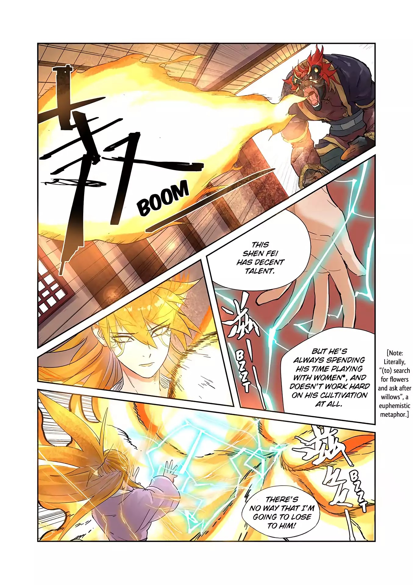 Tales of Demons and Gods Chapter 196.5 page 7 - Chapter 196.5: The Scarlet Flame Black Tiger Appears (Part 2)