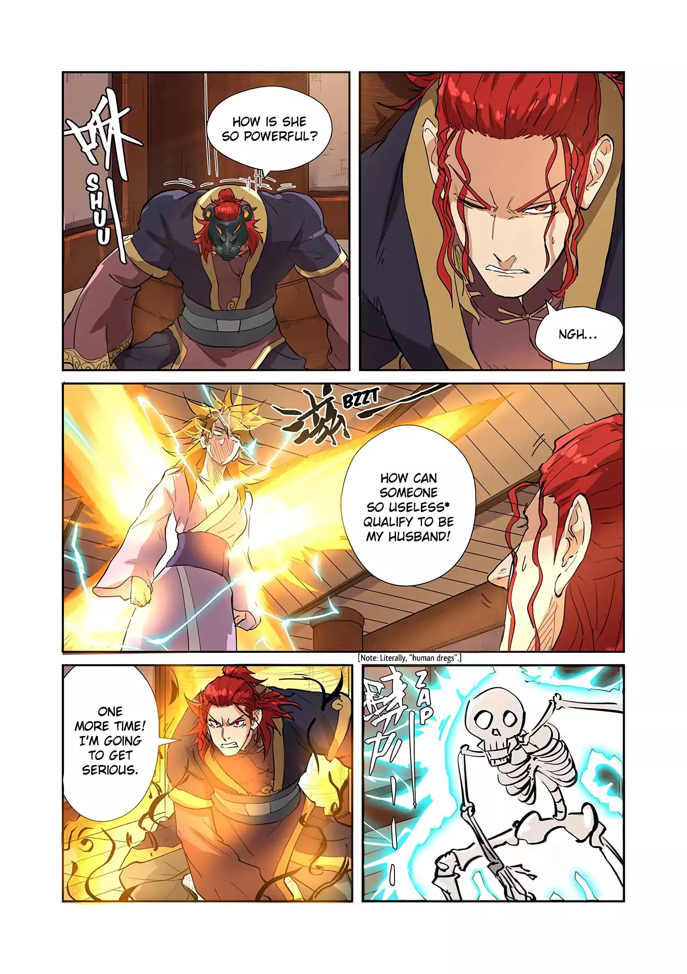 Tales of Demons and Gods Chapter 196.5 page 9 - Chapter 196.5: The Scarlet Flame Black Tiger Appears (Part 2)