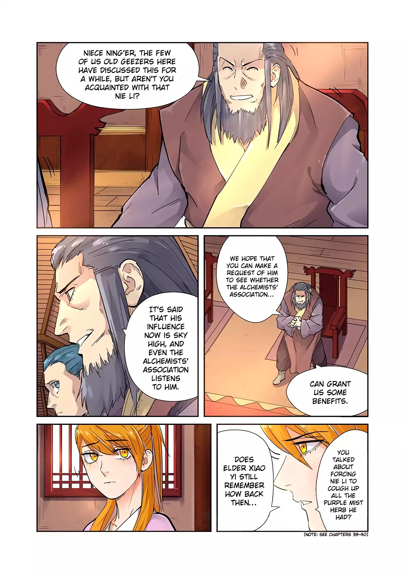 Tales of Demons and Gods Chapter 196 page 4 - Chapter 196: The Scarlet Flame Black Tiger Appears