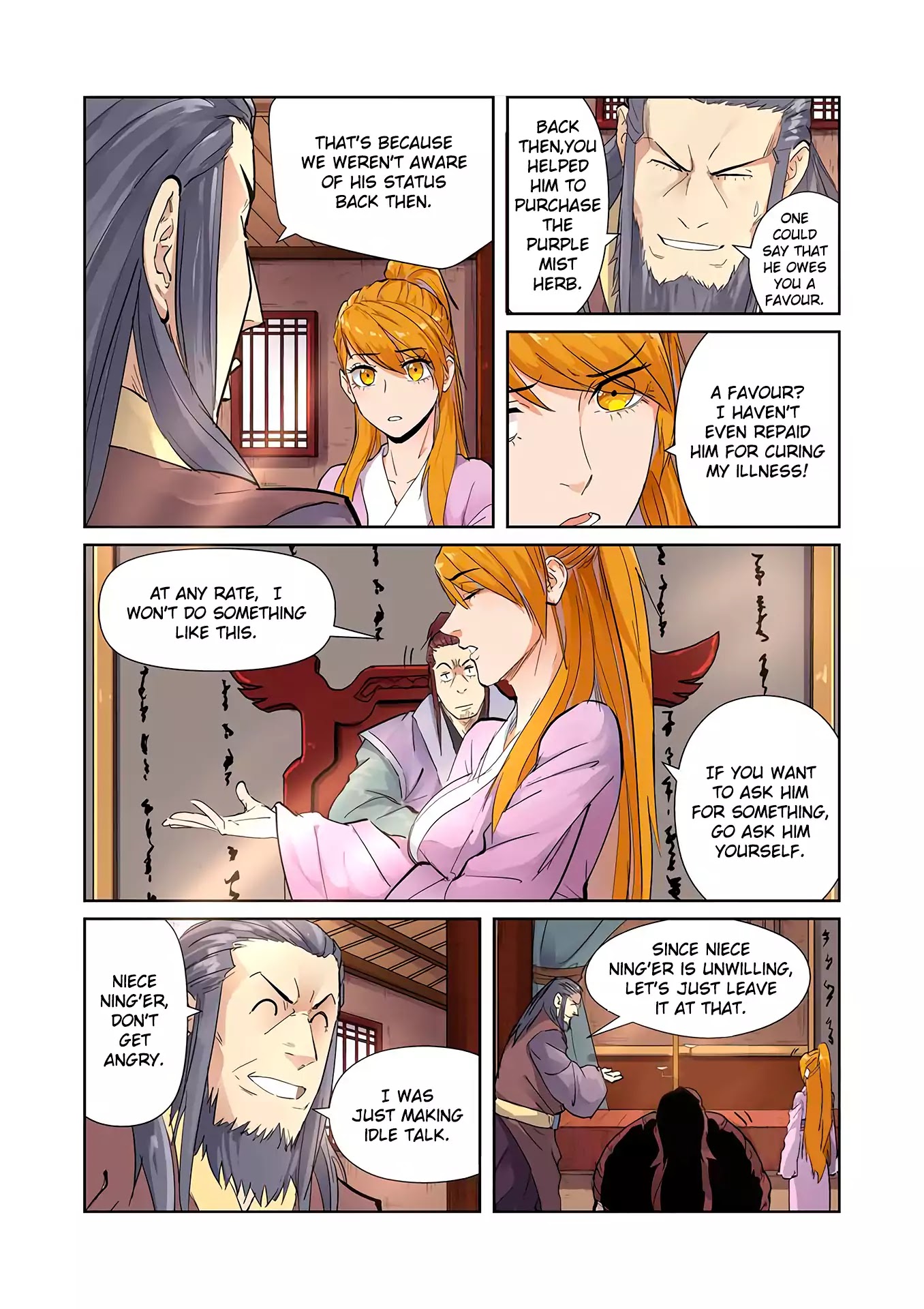 Tales of Demons and Gods Chapter 196 page 5 - Chapter 196: The Scarlet Flame Black Tiger Appears