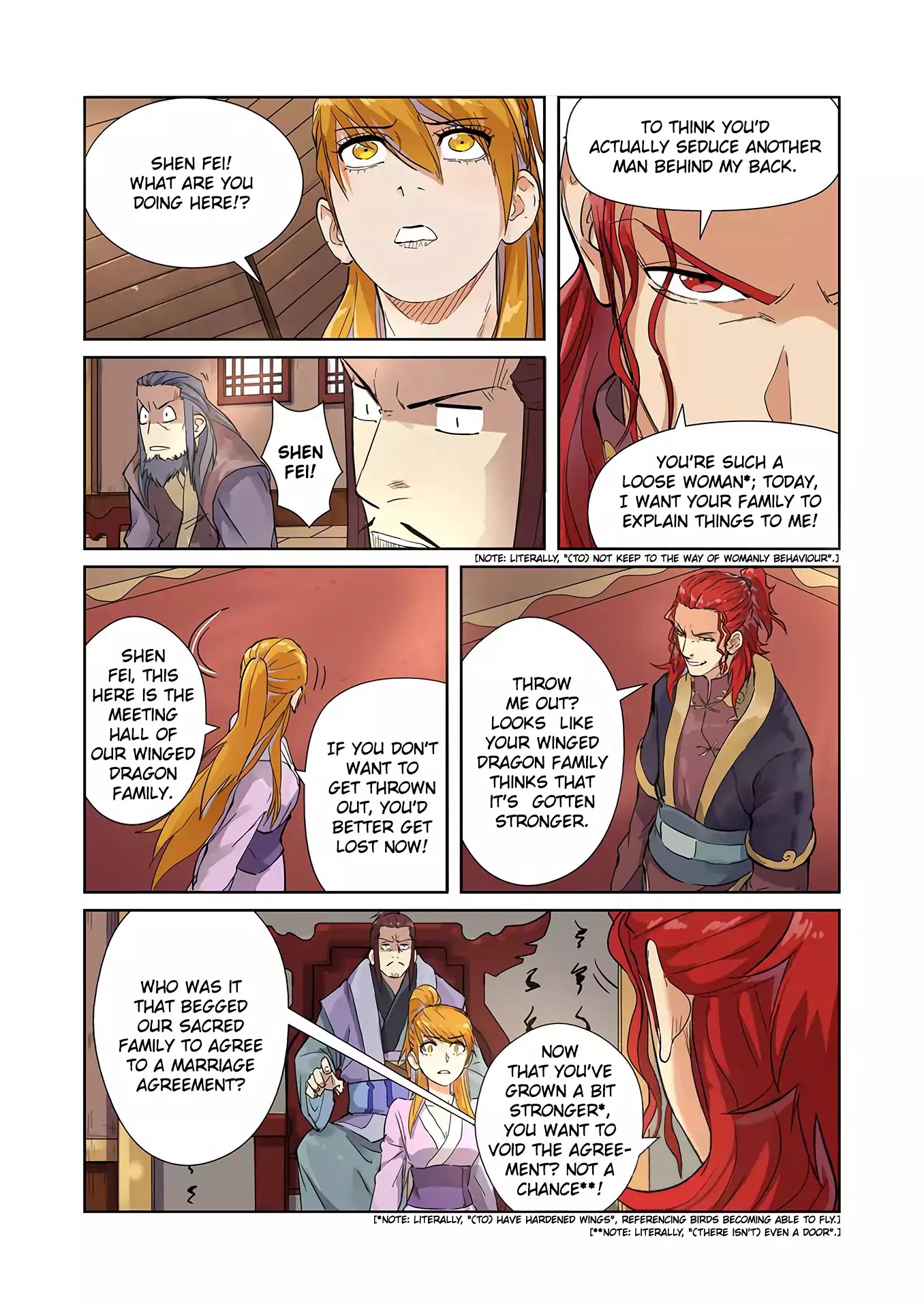 Tales of Demons and Gods Chapter 196 page 7 - Chapter 196: The Scarlet Flame Black Tiger Appears
