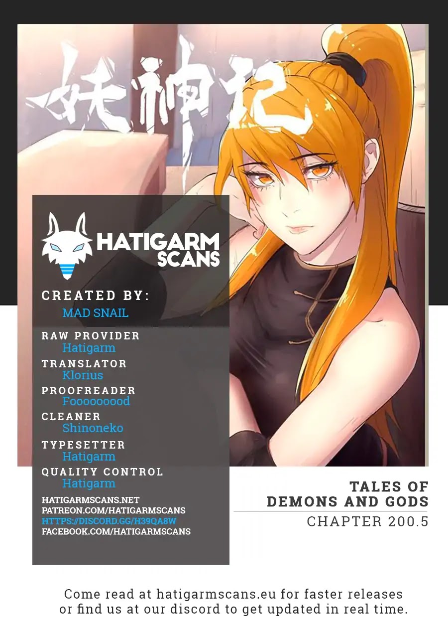 Tales of Demons and Gods Chapter 200.5 page 1 - Chapter 200.5: Trading Blows (2)