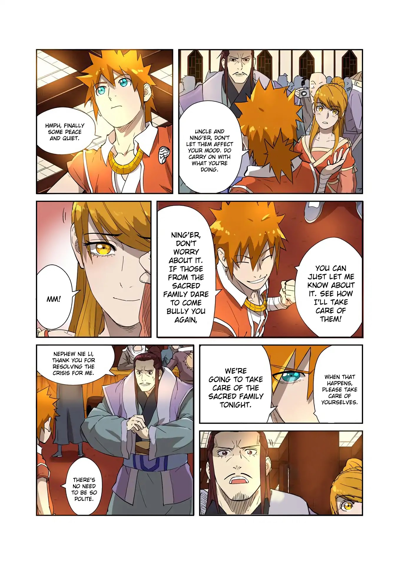Tales of Demons and Gods Chapter 200.5 page 4 - Chapter 200.5: Trading Blows (2)