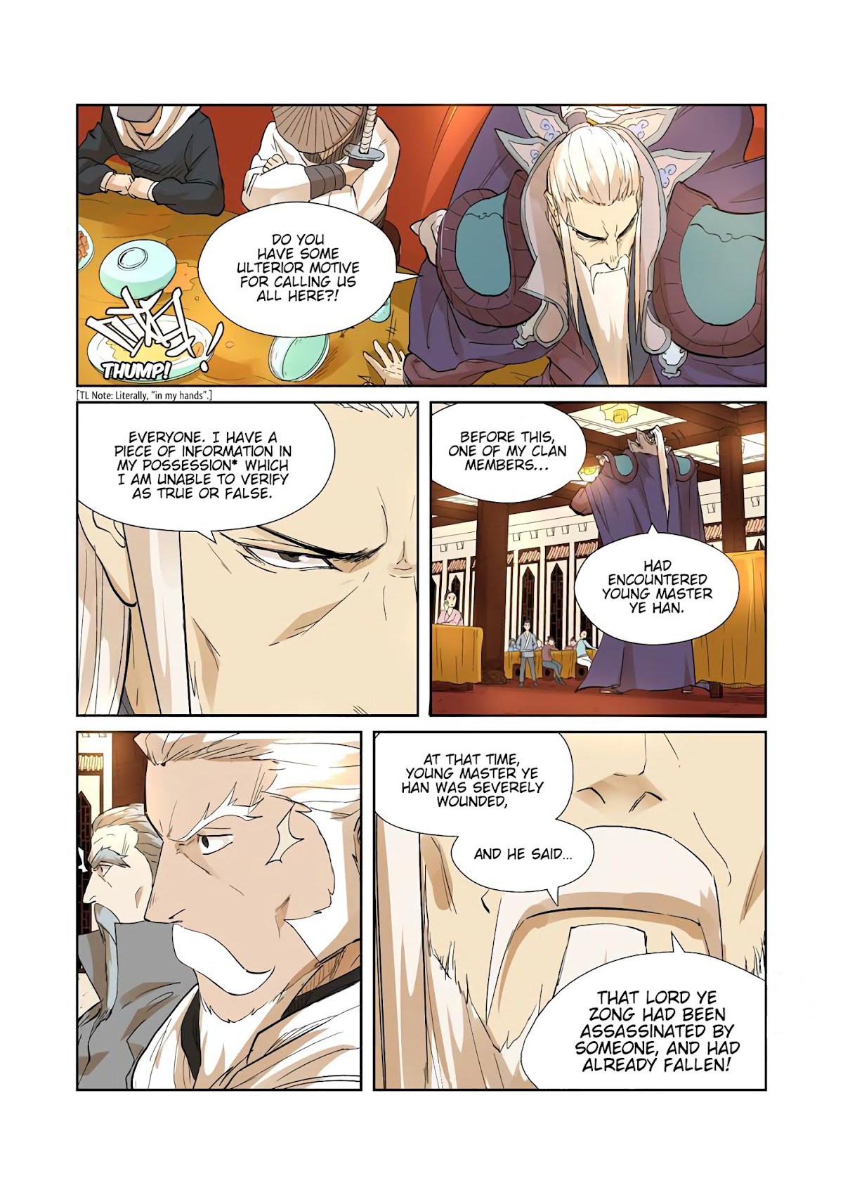 Tales of Demons and Gods Chapter 203.5 page 5 - Chapter 203.5: Raising the Question (Part 2)