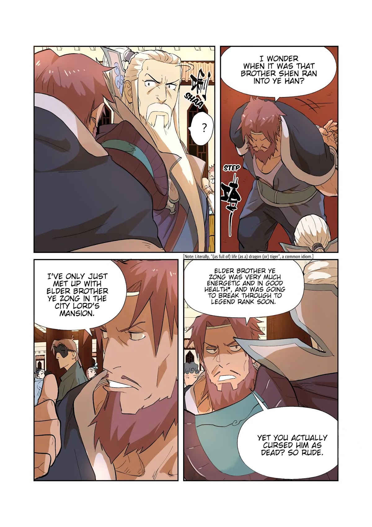 Tales of Demons and Gods Chapter 203.5 page 9 - Chapter 203.5: Raising the Question (Part 2)