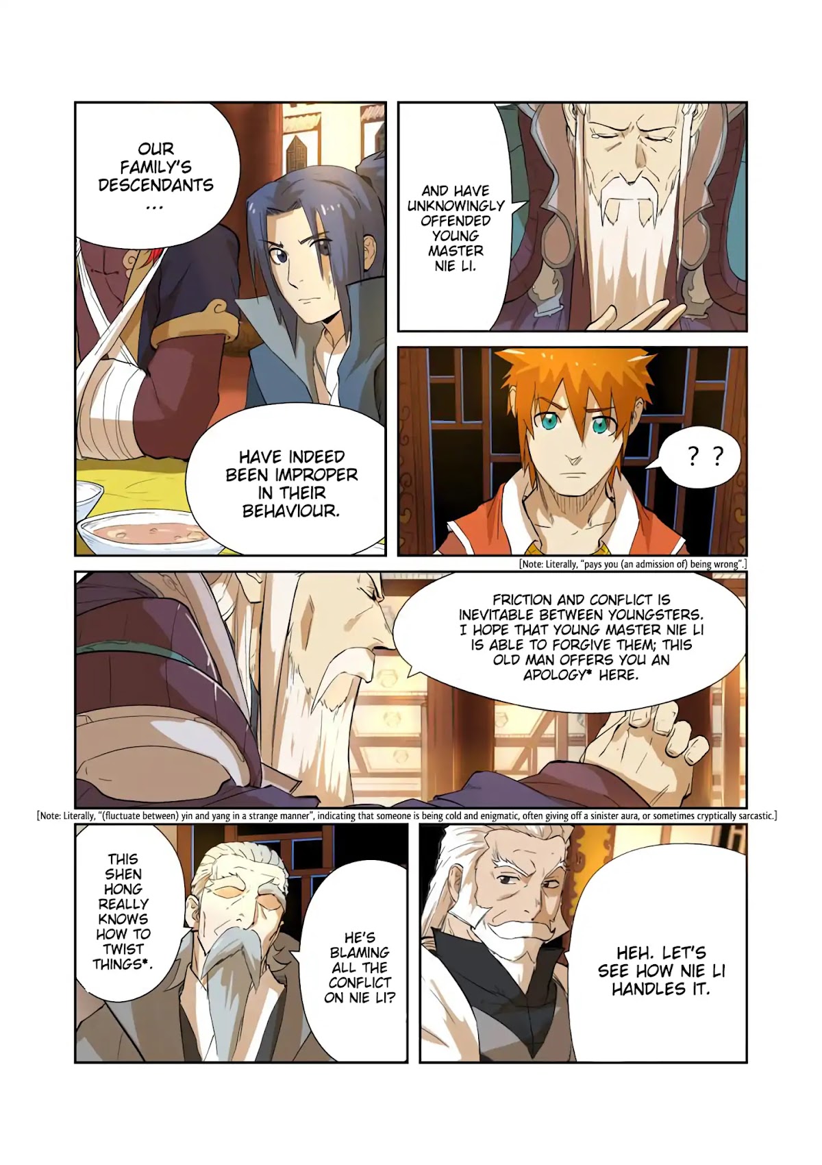Tales of Demons and Gods Chapter 203 page 10 - Chapter 203: Raising the Question