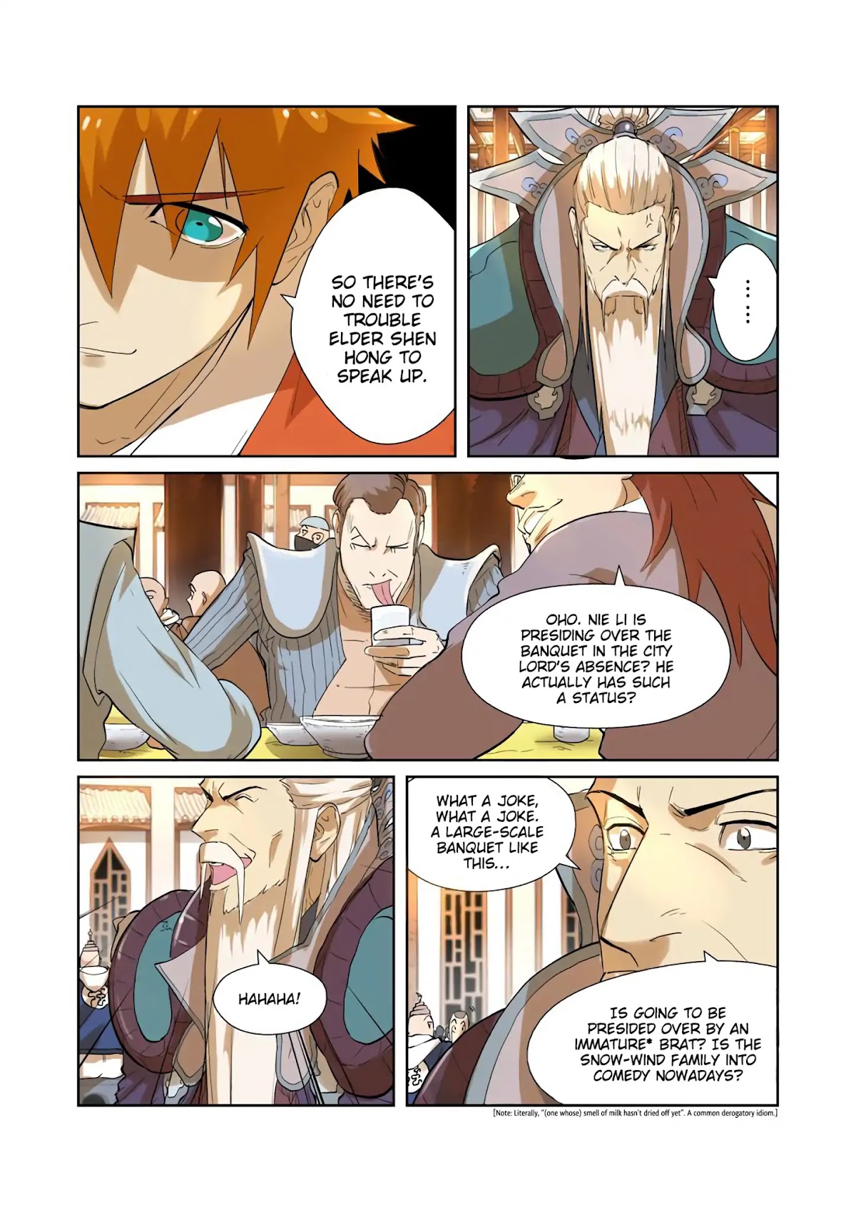 Tales of Demons and Gods Chapter 203 page 4 - Chapter 203: Raising the Question
