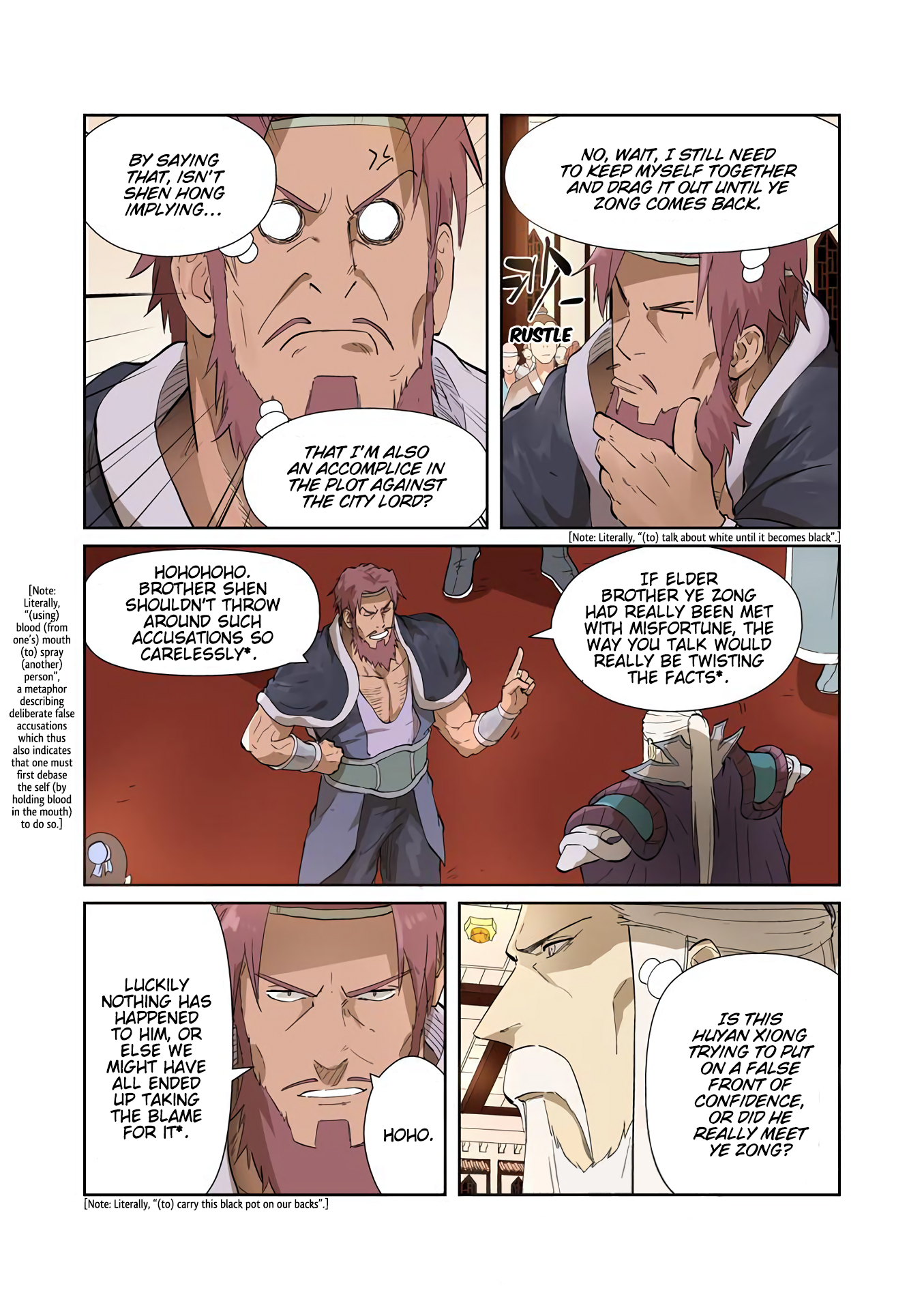 Tales of Demons and Gods Chapter 204 page 3 - Chapter 204: War of Words