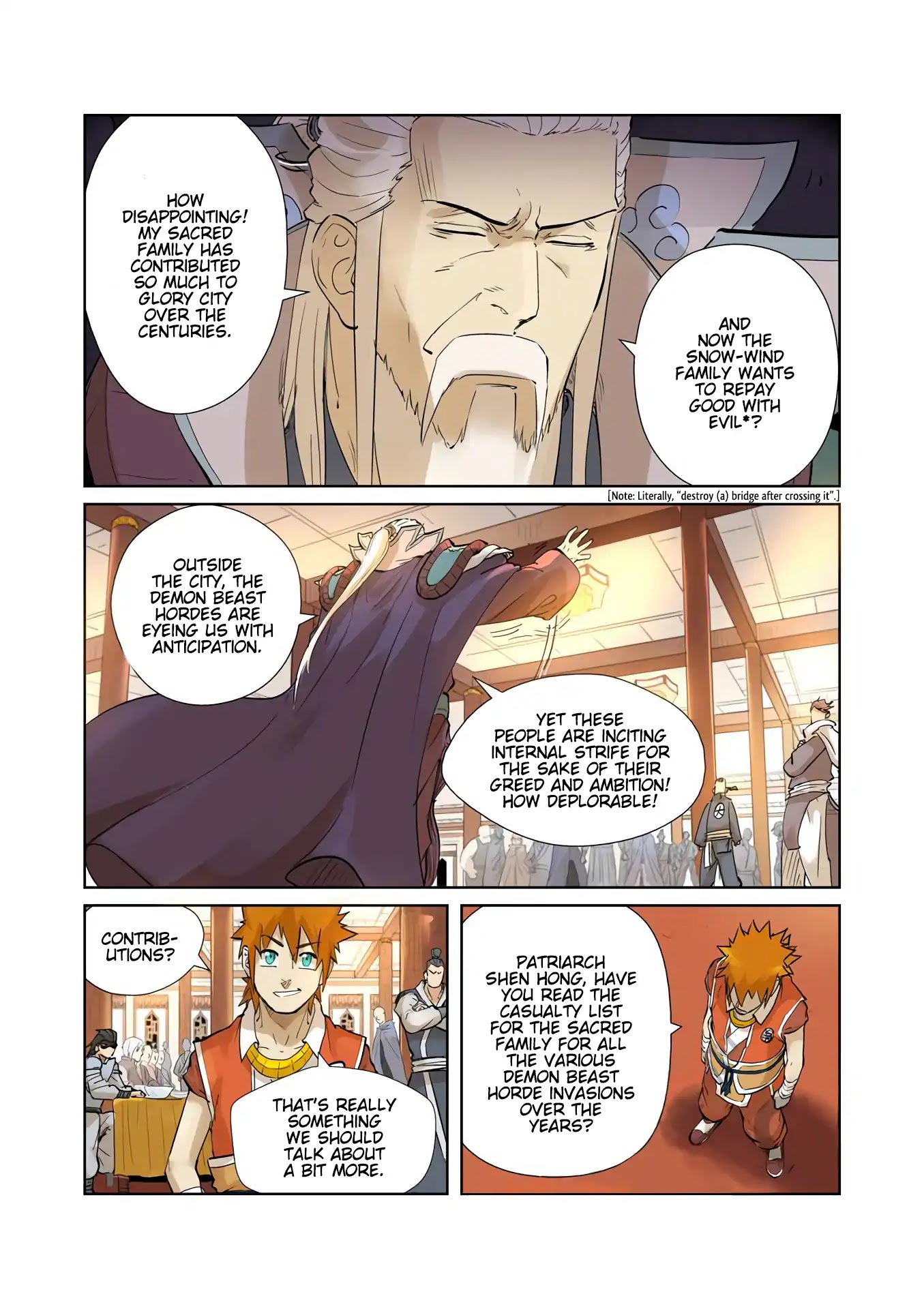 Tales of Demons and Gods Chapter 205.5 page 6 - Chapter 205.5: True Intentions Finally Revealed (Part 2)