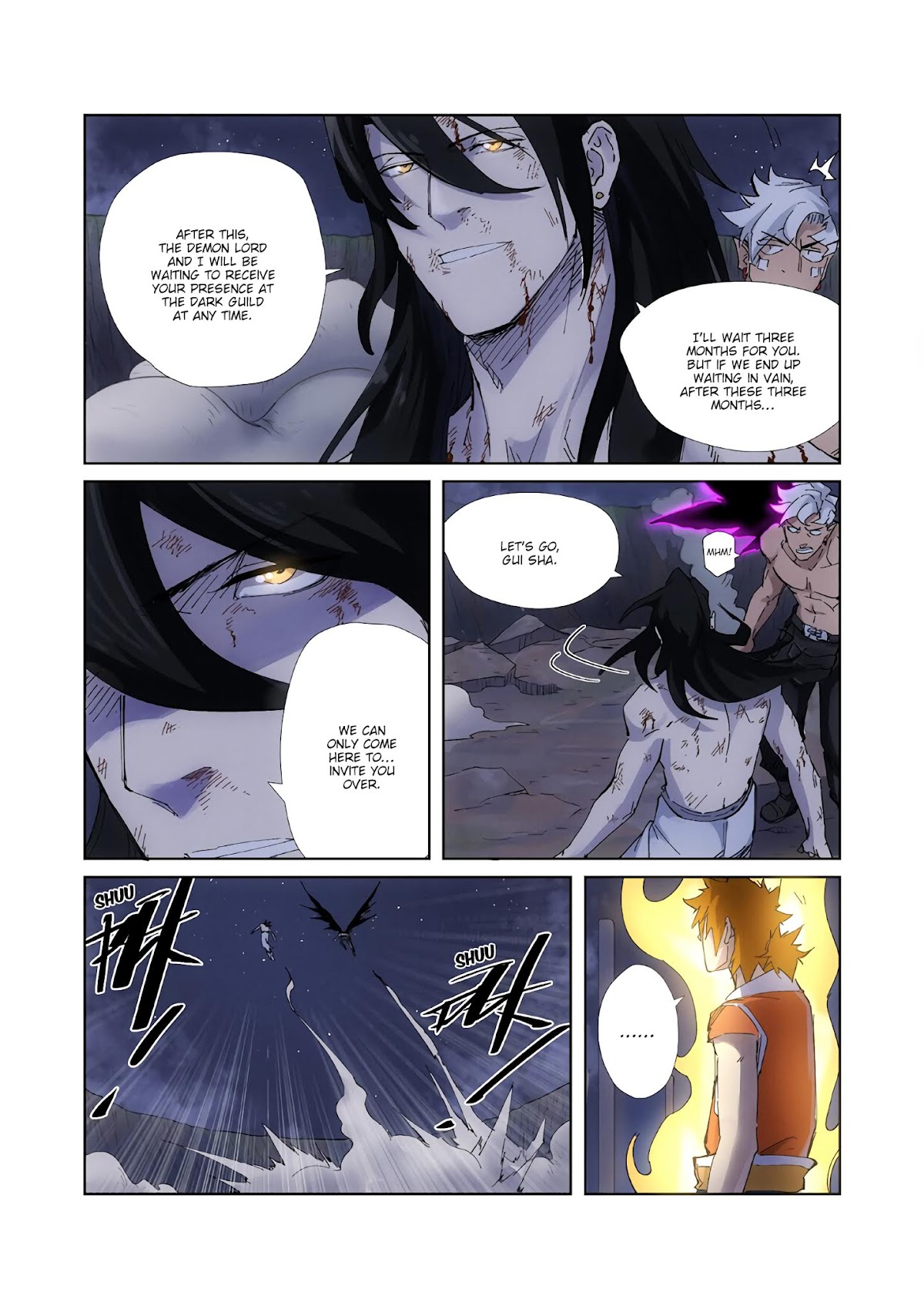 Tales of Demons and Gods Chapter 213 page 8 - Chapter 213: Three Months