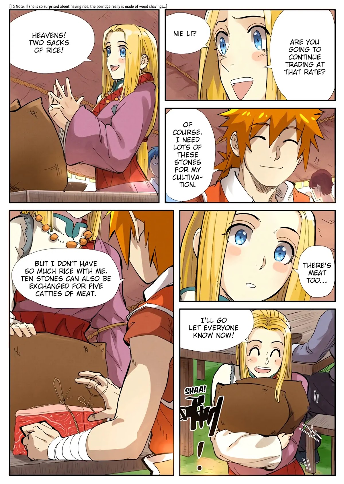 Tales of Demons and Gods Chapter 216.5 page 4 - Chapter 216.5: Purple Smoke Stone (Part 2)