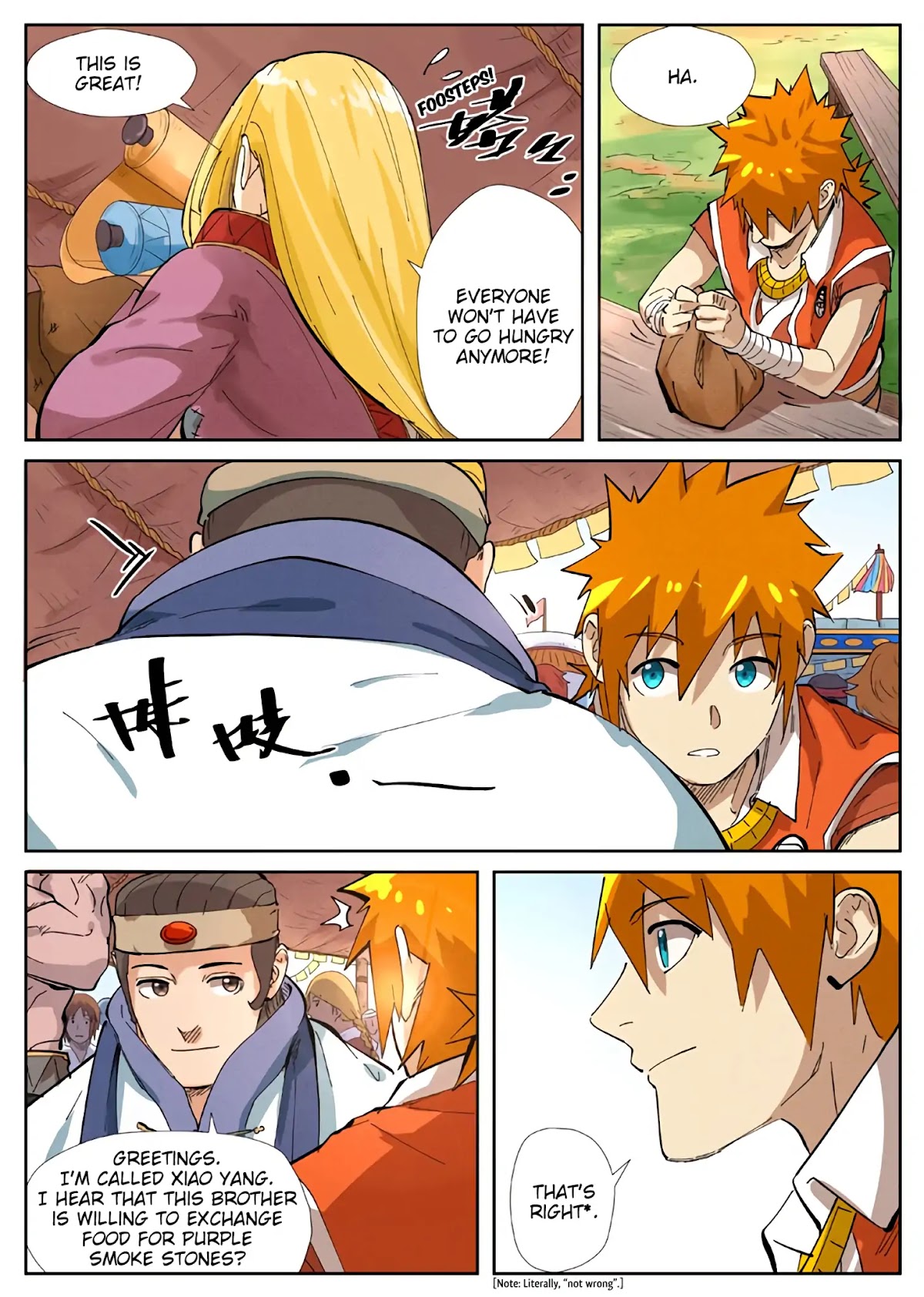 Tales of Demons and Gods Chapter 216.5 page 5 - Chapter 216.5: Purple Smoke Stone (Part 2)