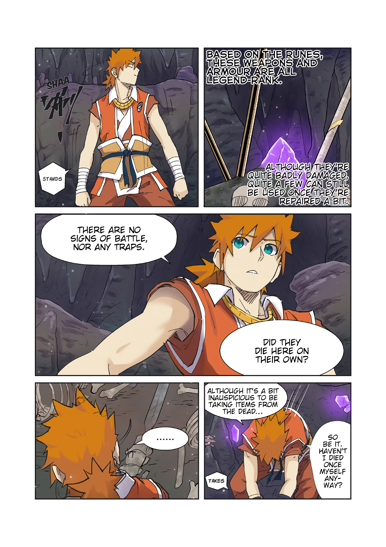 Tales of Demons and Gods Chapter 222.5 page 10 - Chapter 222.5: The Cave Within The Cliff (Part 2)