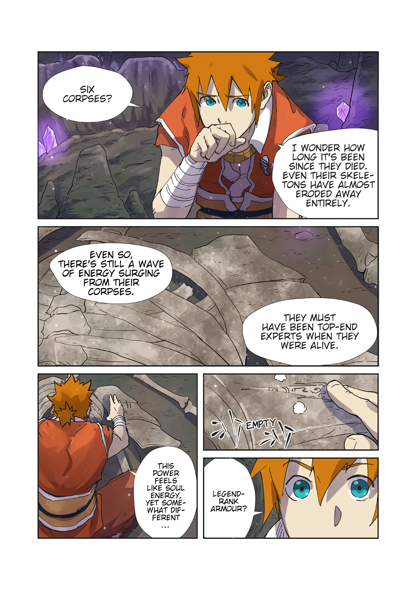 Tales of Demons and Gods Chapter 222.5 page 9 - Chapter 222.5: The Cave Within The Cliff (Part 2)