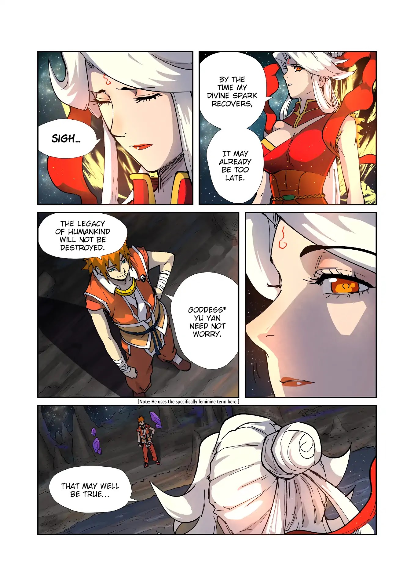 Tales of Demons and Gods Chapter 223.5 page 10 - Chapter 223.5: Fire Spiritual Goddess (Part 2)