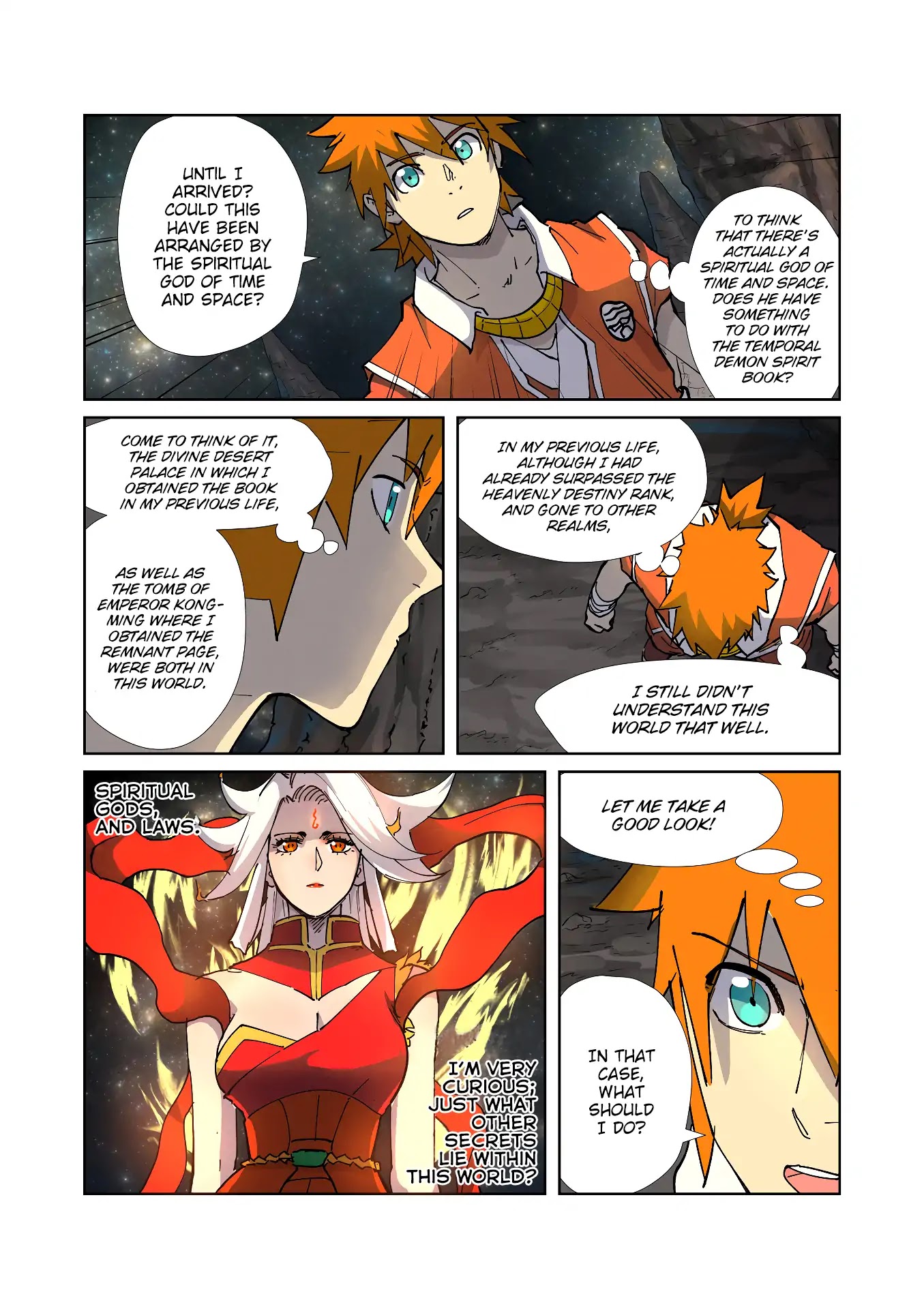 Tales of Demons and Gods Chapter 223.5 page 12 - Chapter 223.5: Fire Spiritual Goddess (Part 2)