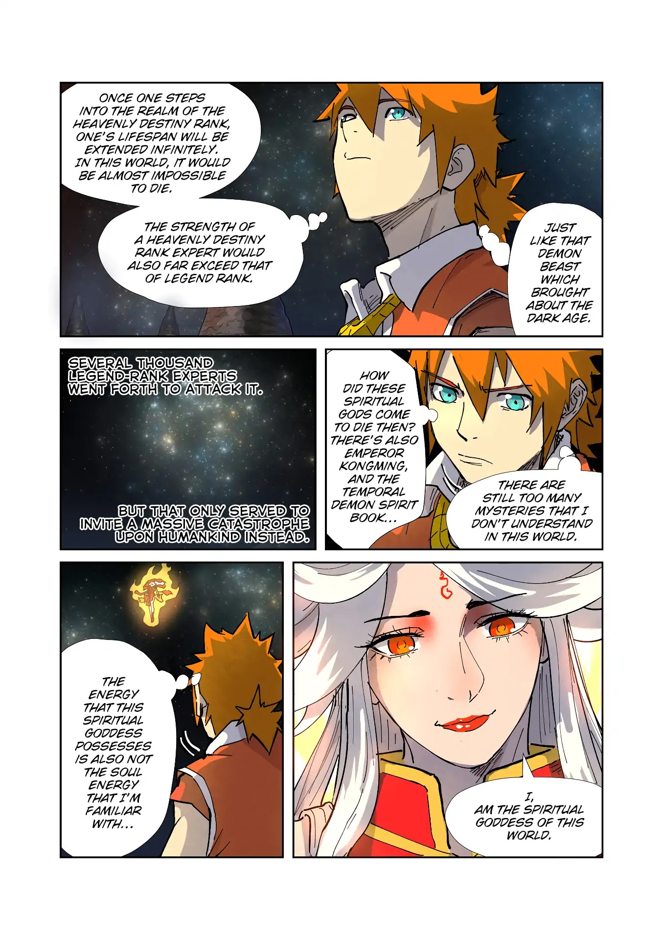 Tales of Demons and Gods Chapter 223.5 page 4 - Chapter 223.5: Fire Spiritual Goddess (Part 2)
