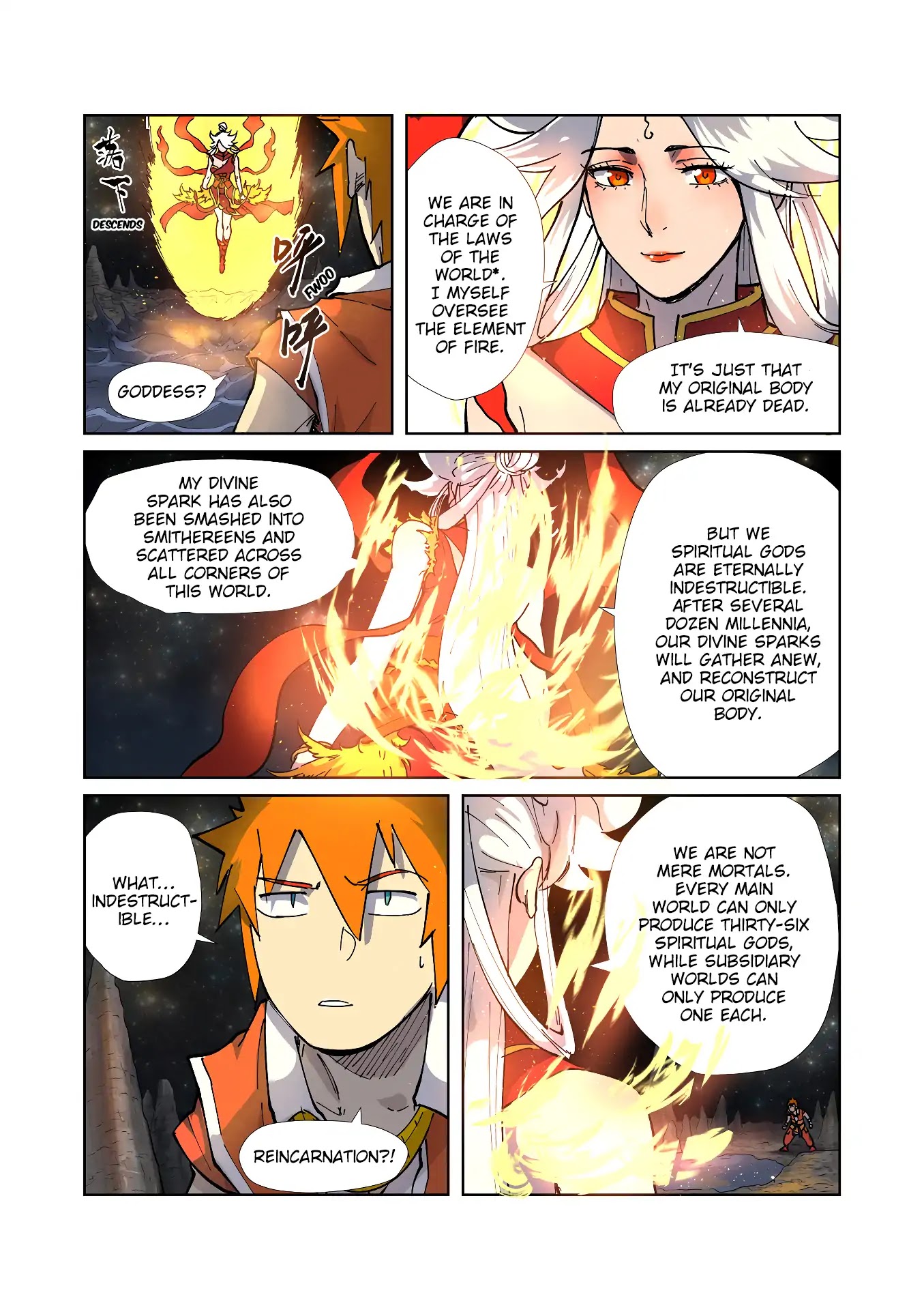 Tales of Demons and Gods Chapter 223.5 page 5 - Chapter 223.5: Fire Spiritual Goddess (Part 2)