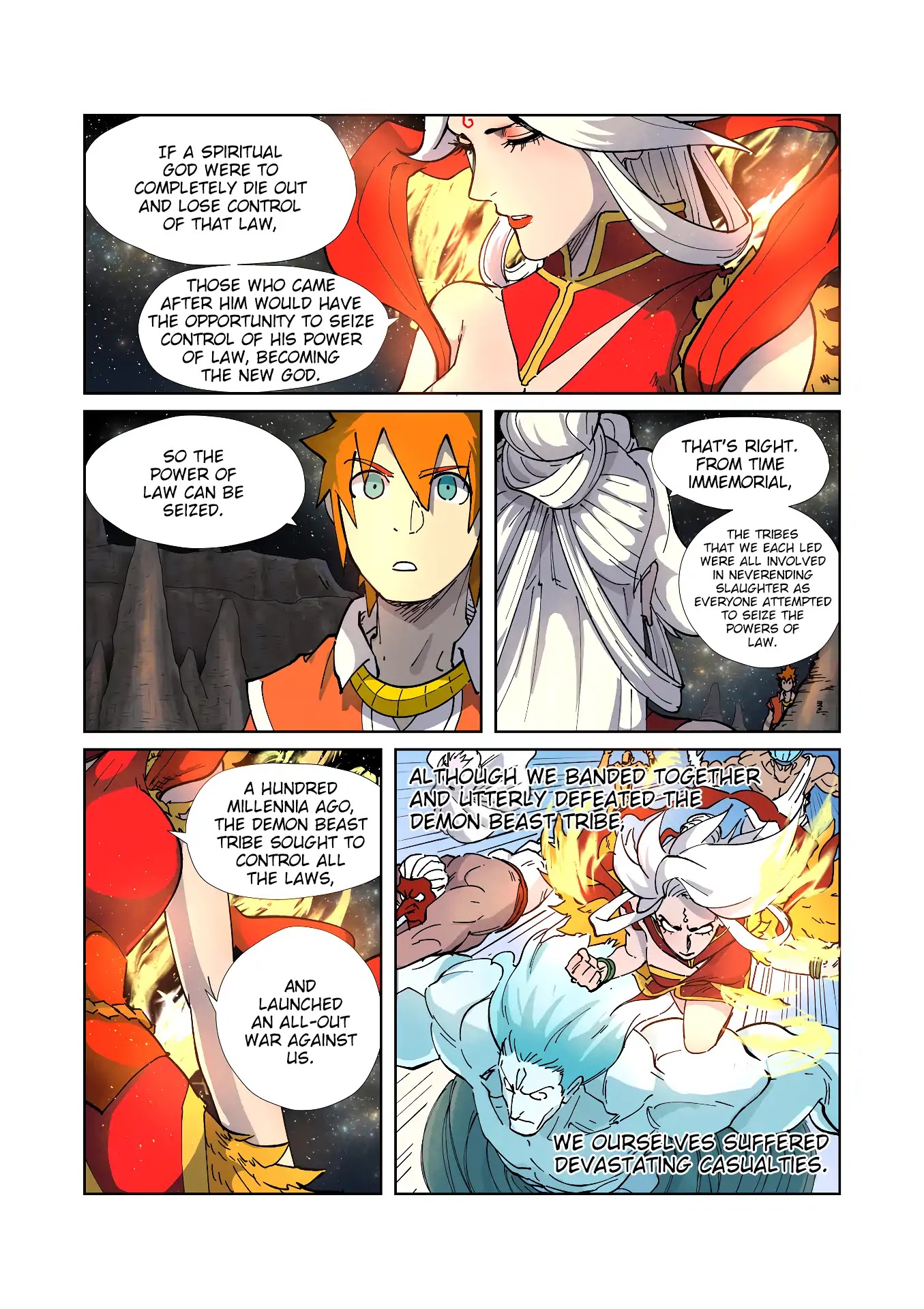 Tales of Demons and Gods Chapter 223.5 page 7 - Chapter 223.5: Fire Spiritual Goddess (Part 2)