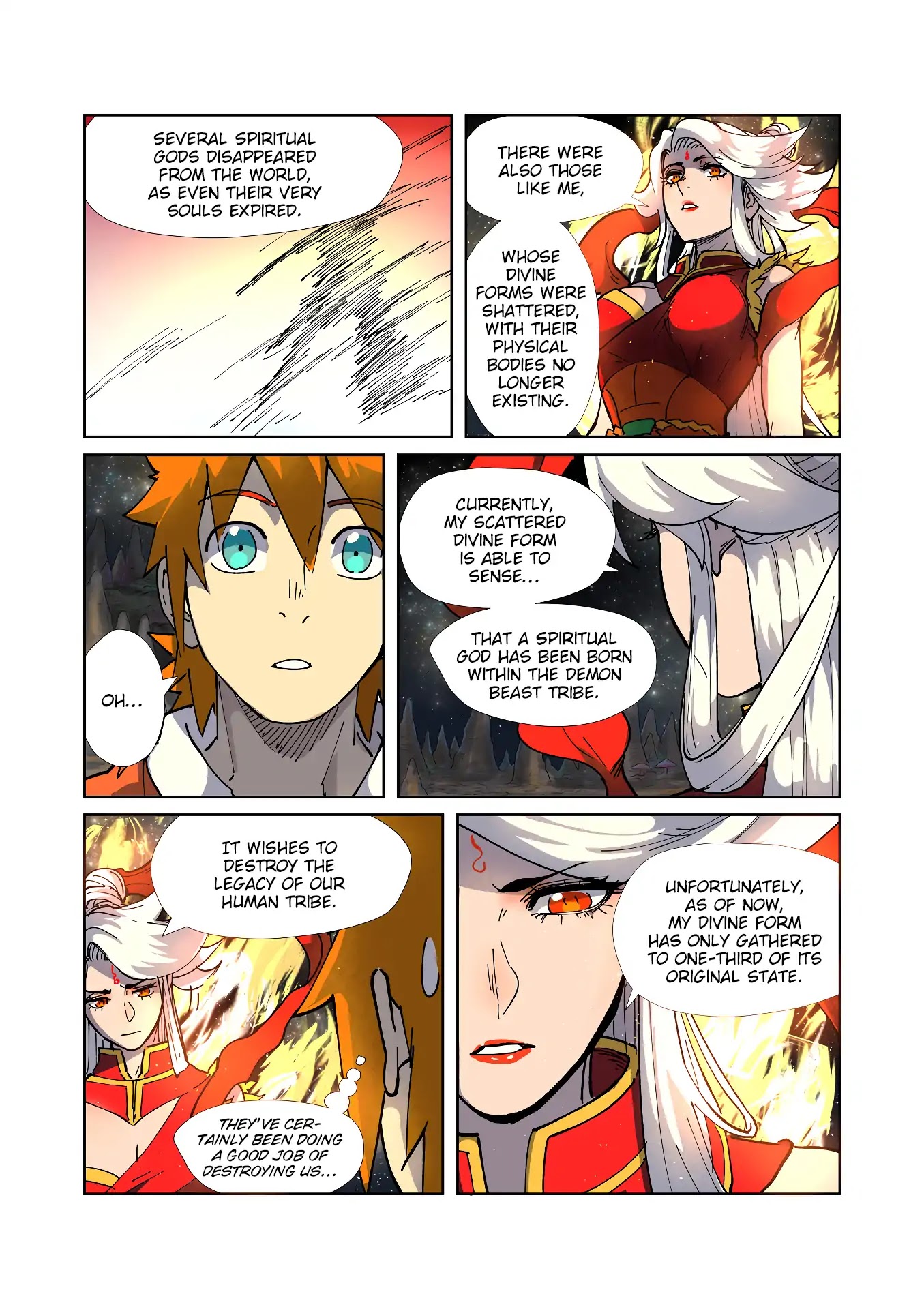 Tales of Demons and Gods Chapter 223.5 page 8 - Chapter 223.5: Fire Spiritual Goddess (Part 2)