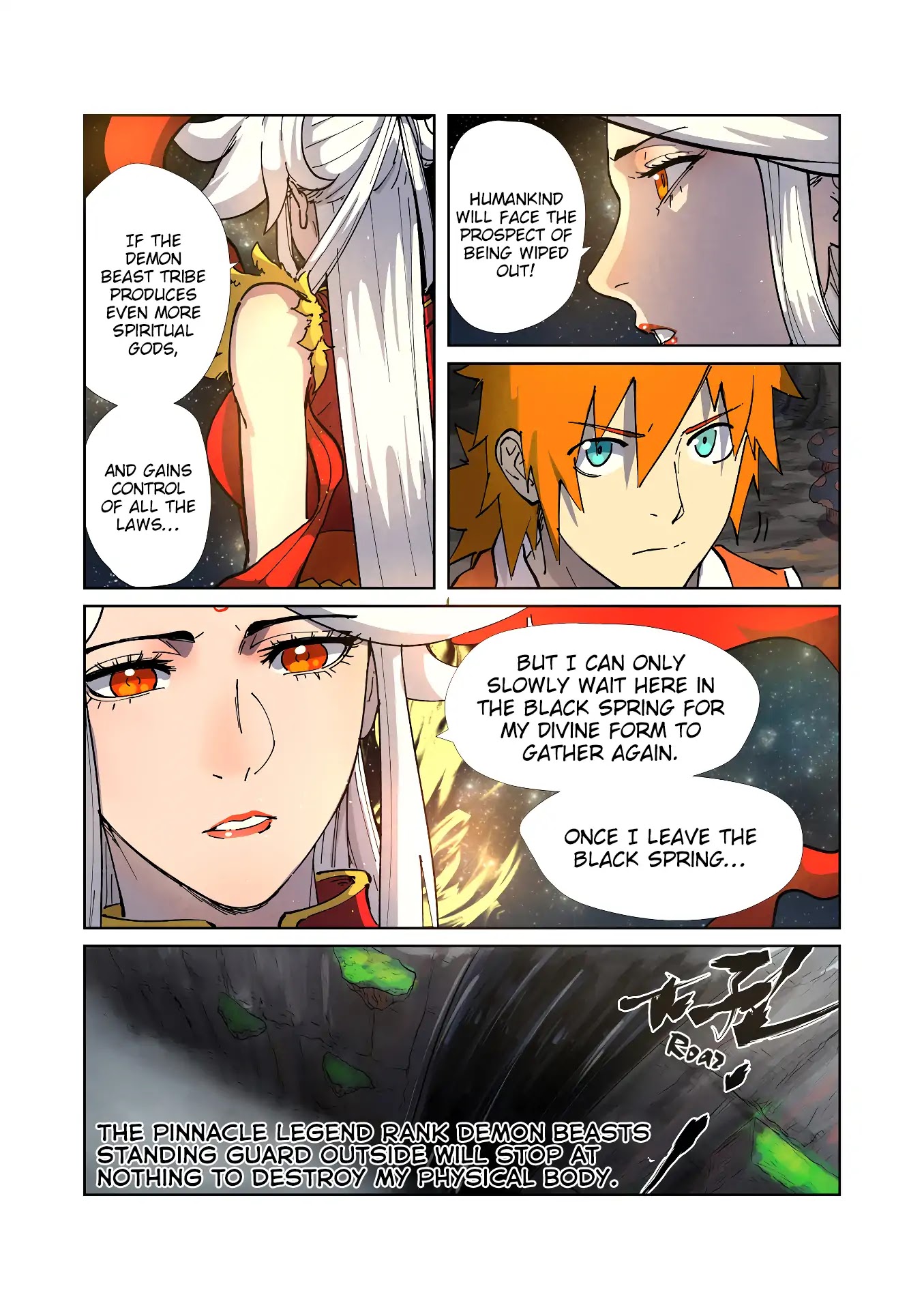 Tales of Demons and Gods Chapter 223.5 page 9 - Chapter 223.5: Fire Spiritual Goddess (Part 2)