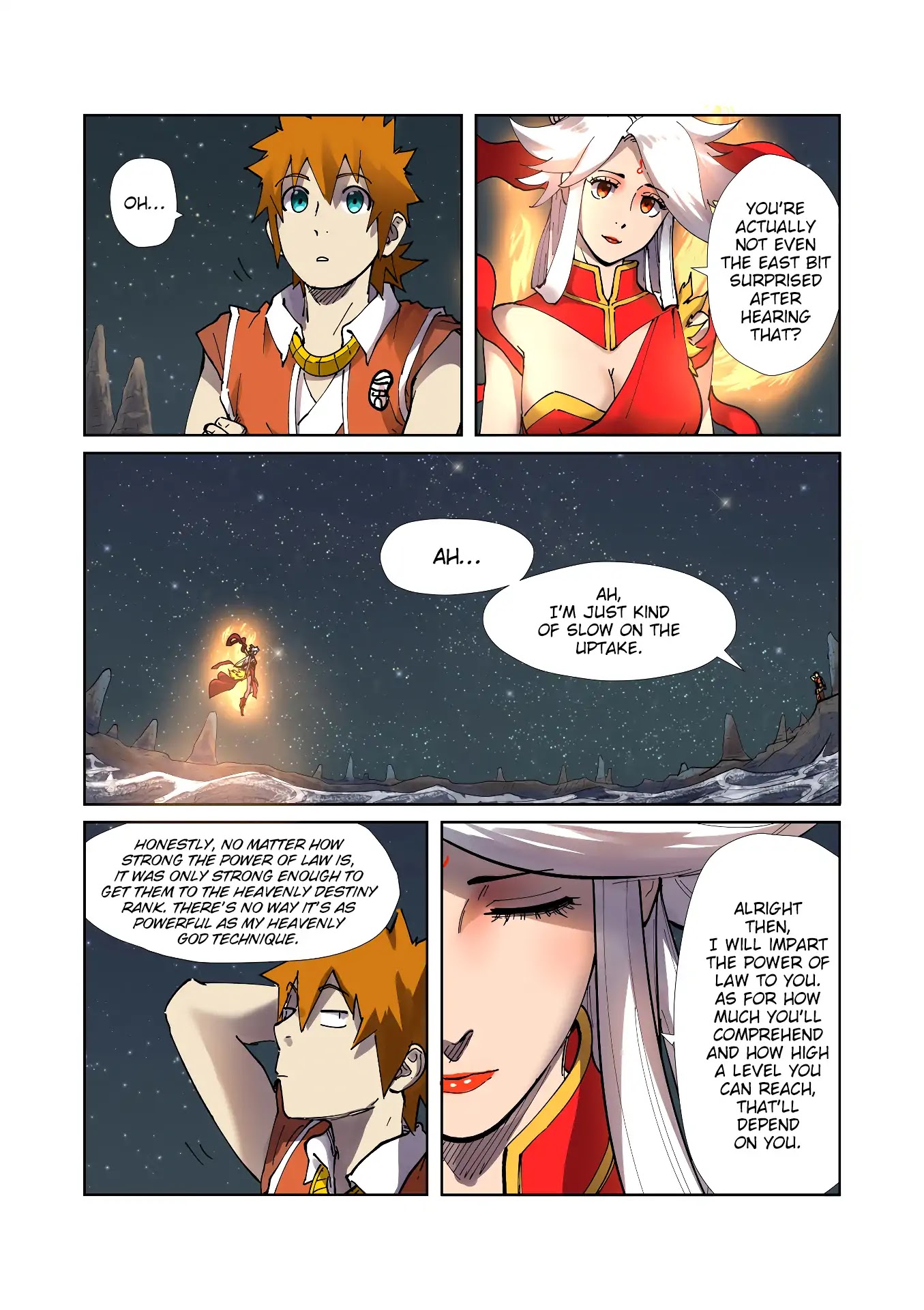Tales of Demons and Gods Chapter 224 page 4 - Chapter 224: Entering the Black Spring