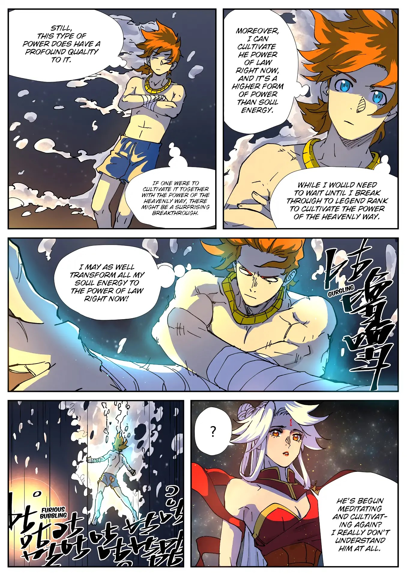 Tales of Demons and Gods Chapter 225.5 page 3 - Chapter 225.5: The Object at the Bottom of the Pool (Part 2)