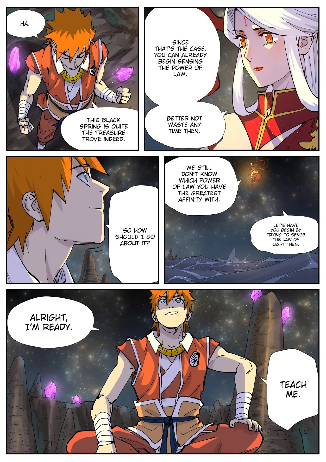 Tales of Demons and Gods Chapter 225.5 page 7 - Chapter 225.5: The Object at the Bottom of the Pool (Part 2)