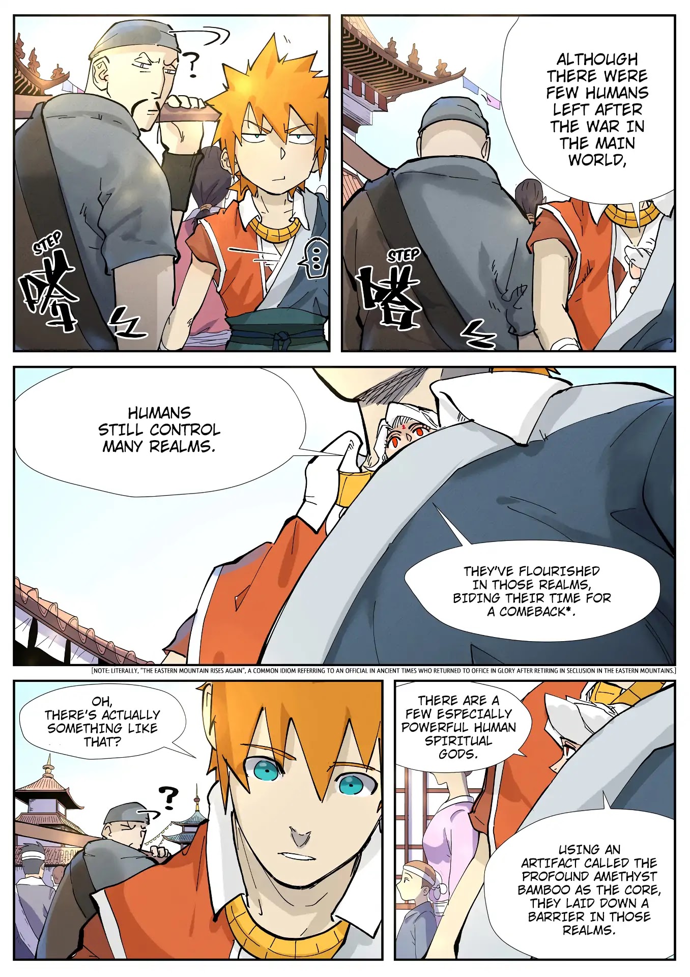 Tales of Demons and Gods Chapter 228.5 page 7 - Chapter 228.5: Leaving the Black Spring (Part 2)