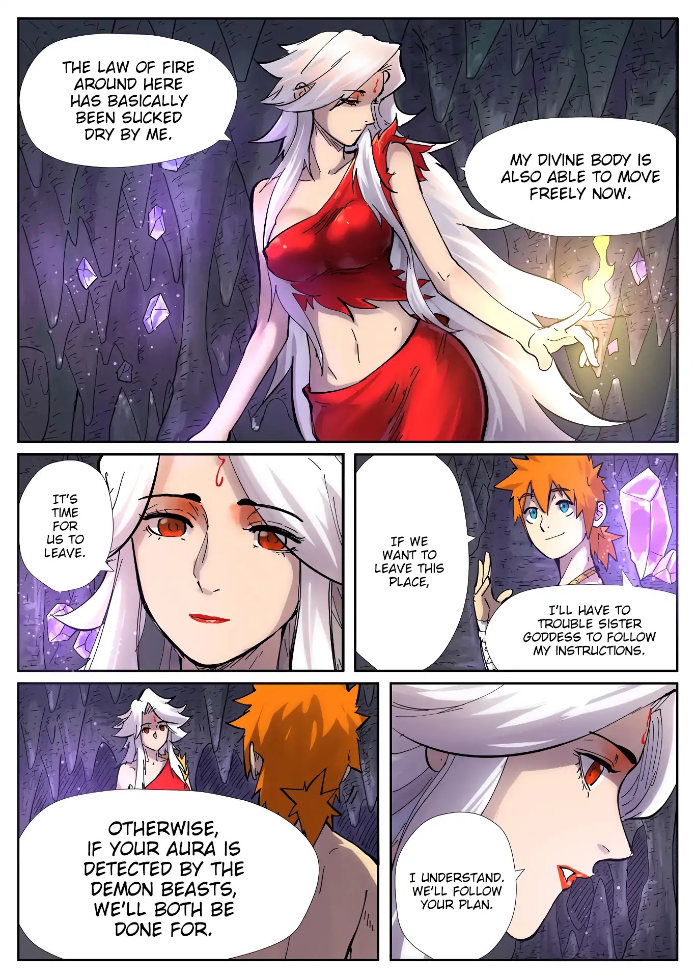 Tales of Demons and Gods Chapter 228 page 3 - Chapter 228: Leaving the Black Spring