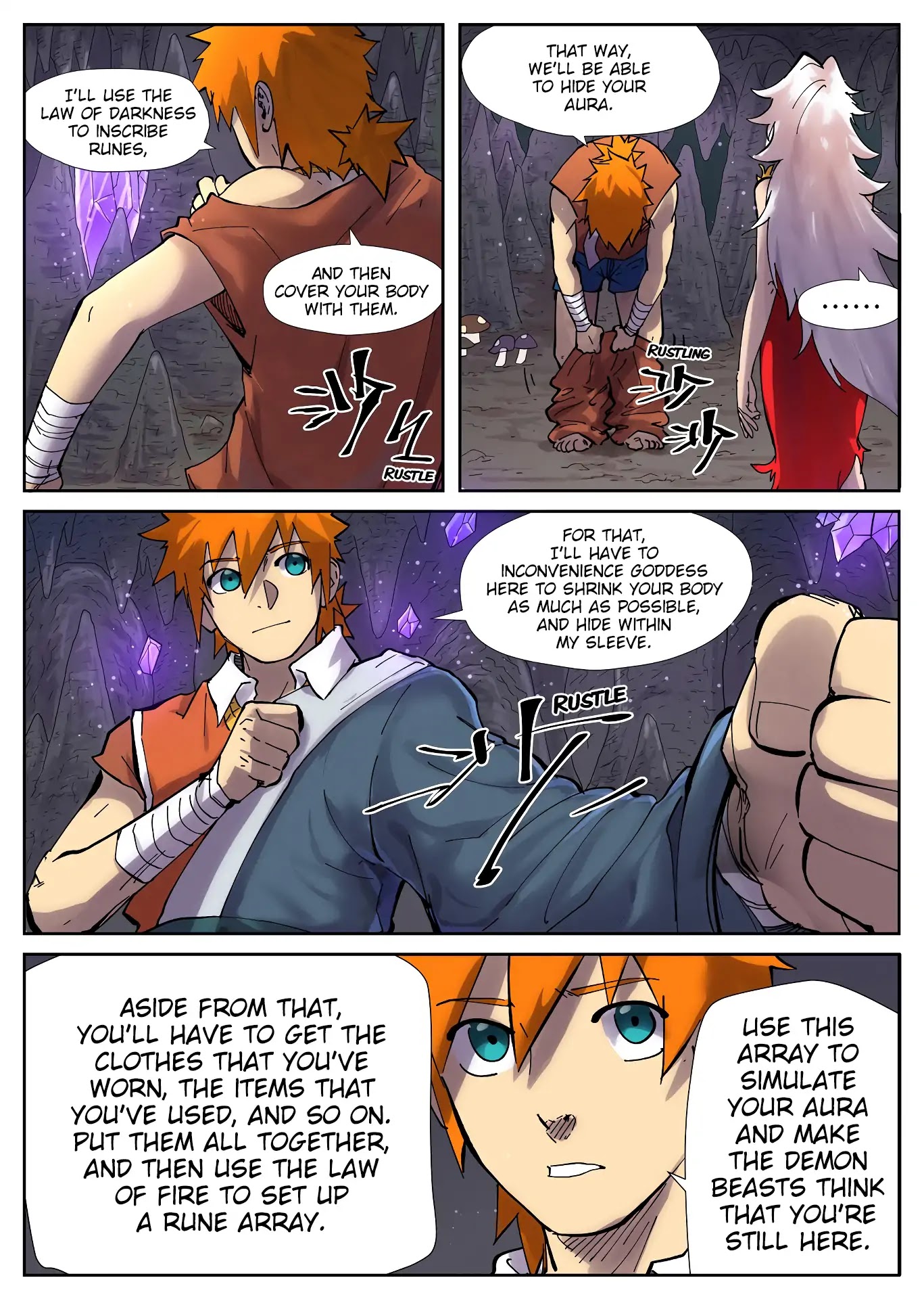 Tales of Demons and Gods Chapter 228 page 4 - Chapter 228: Leaving the Black Spring