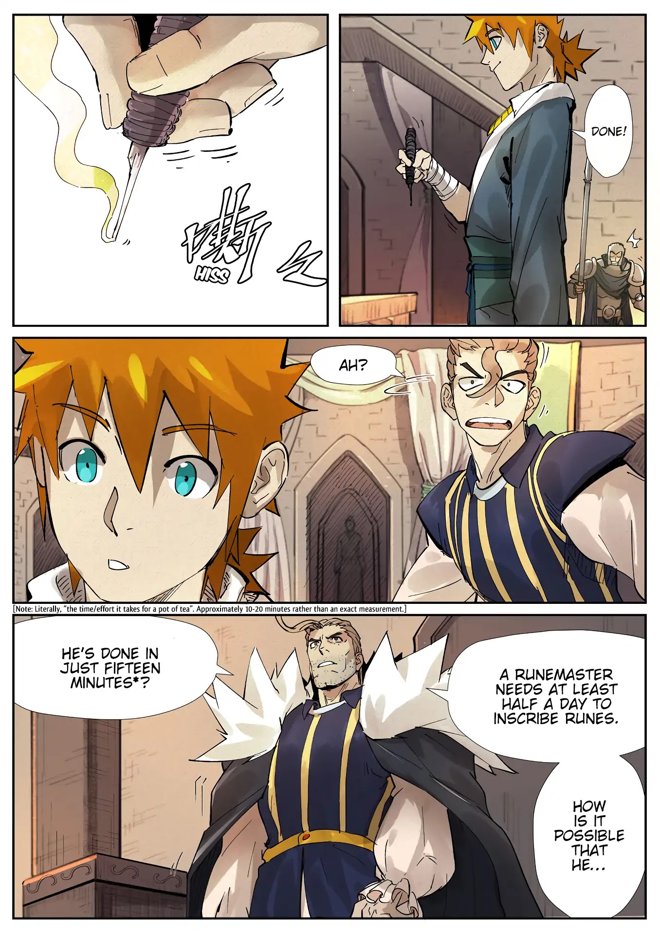 Tales of Demons and Gods Chapter 232.5 page 7 - Chapter 232.5: Runemaster Nie Li (Part 2)