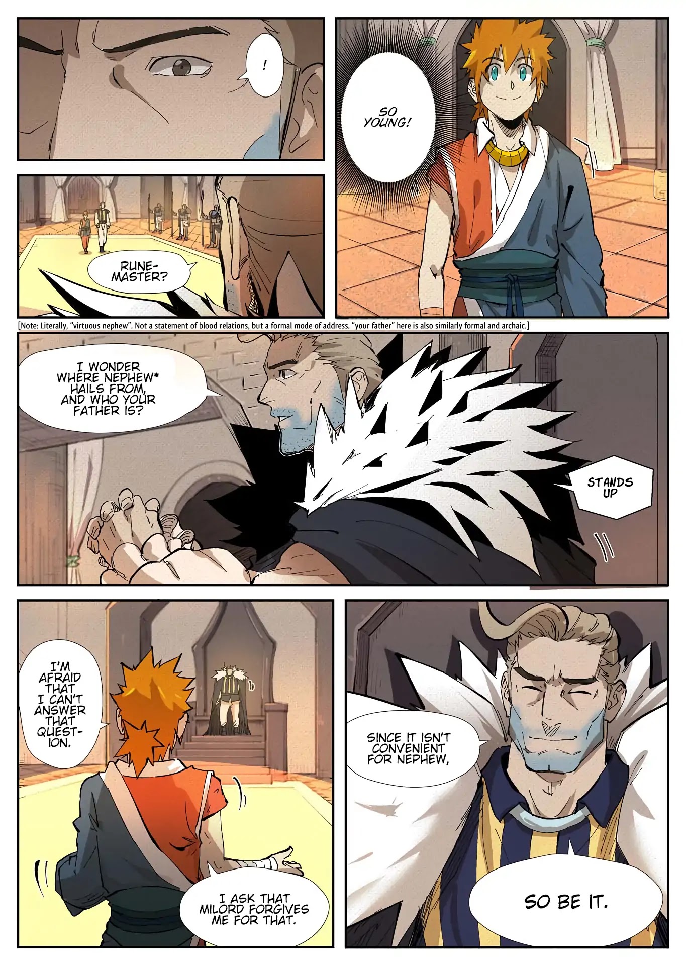 Tales of Demons and Gods Chapter 232 page 8 - Chapter 232: Runemaster Nie Li