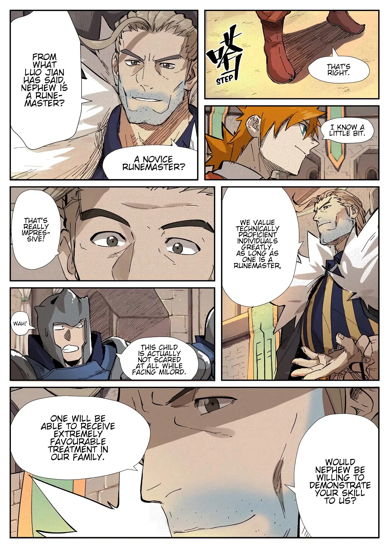 Tales of Demons and Gods Chapter 232 page 9 - Chapter 232: Runemaster Nie Li
