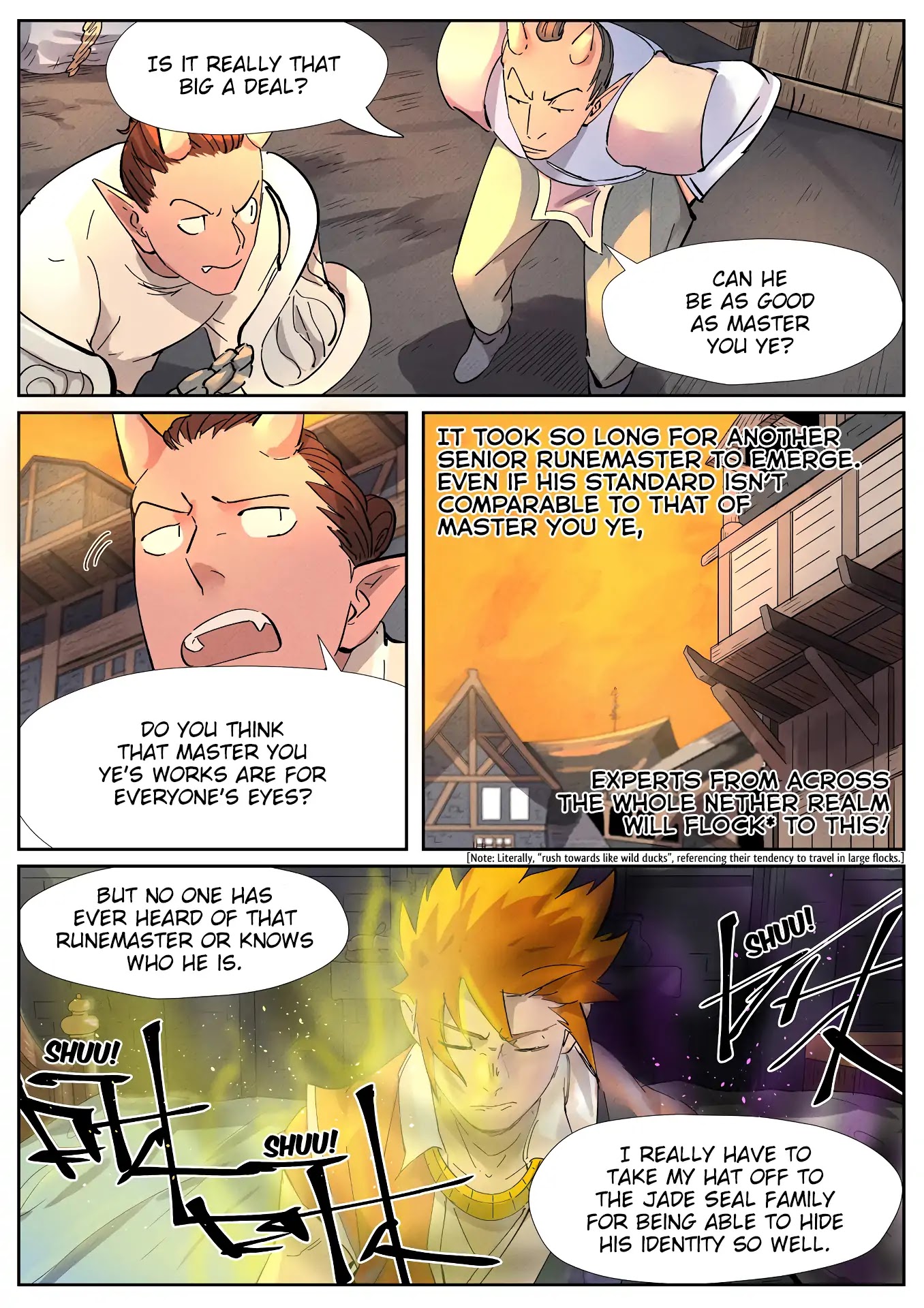 Tales of Demons and Gods Chapter 233 page 10 - Chapter 233: Senior-level Runes