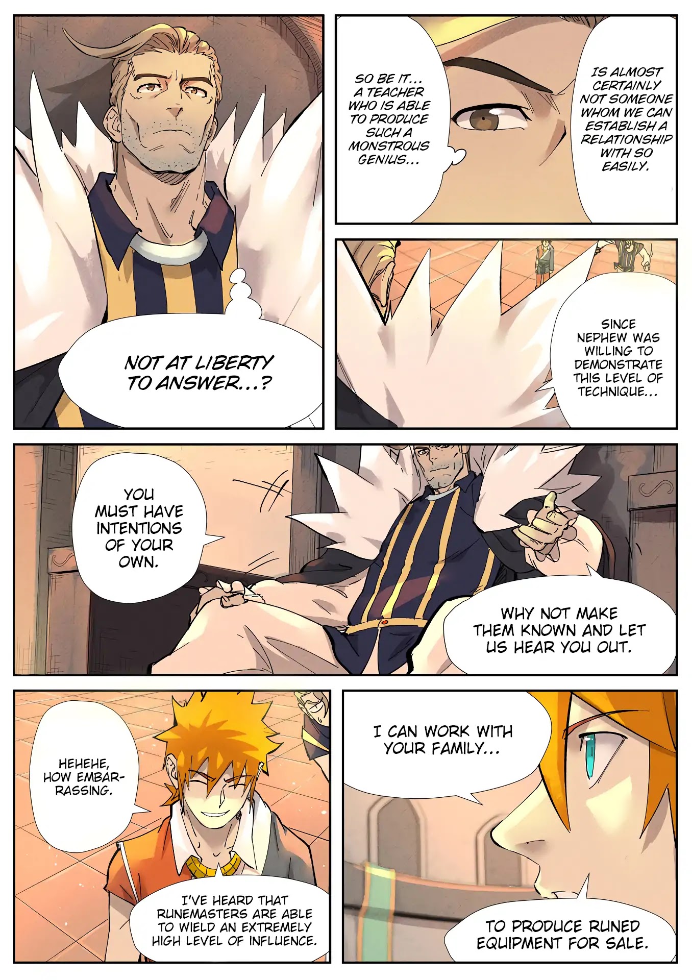 Tales of Demons and Gods Chapter 233 page 3 - Chapter 233: Senior-level Runes