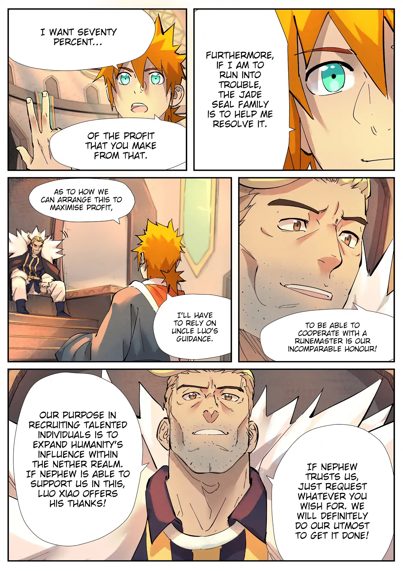 Tales of Demons and Gods Chapter 233 page 4 - Chapter 233: Senior-level Runes