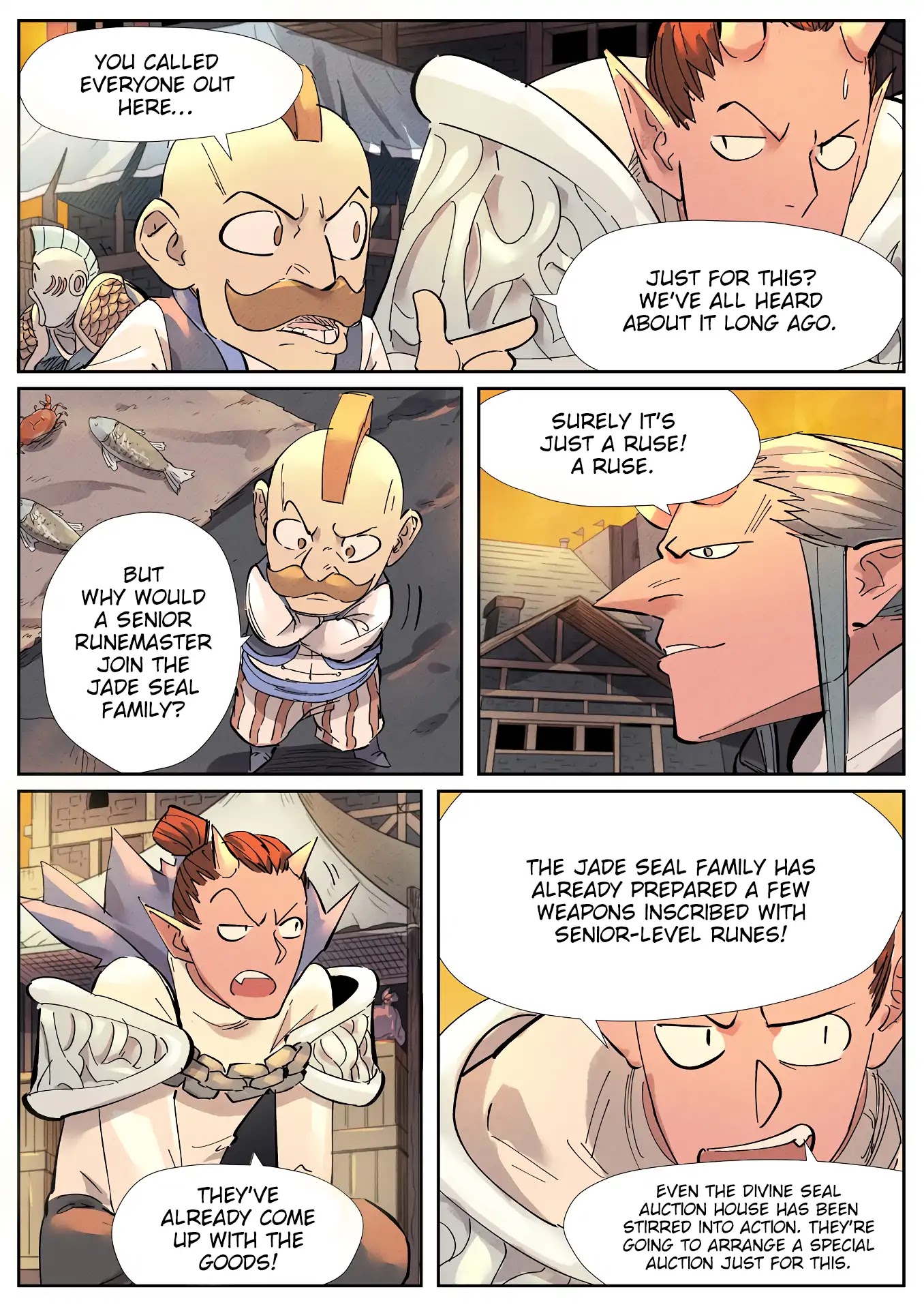 Tales of Demons and Gods Chapter 233 page 9 - Chapter 233: Senior-level Runes