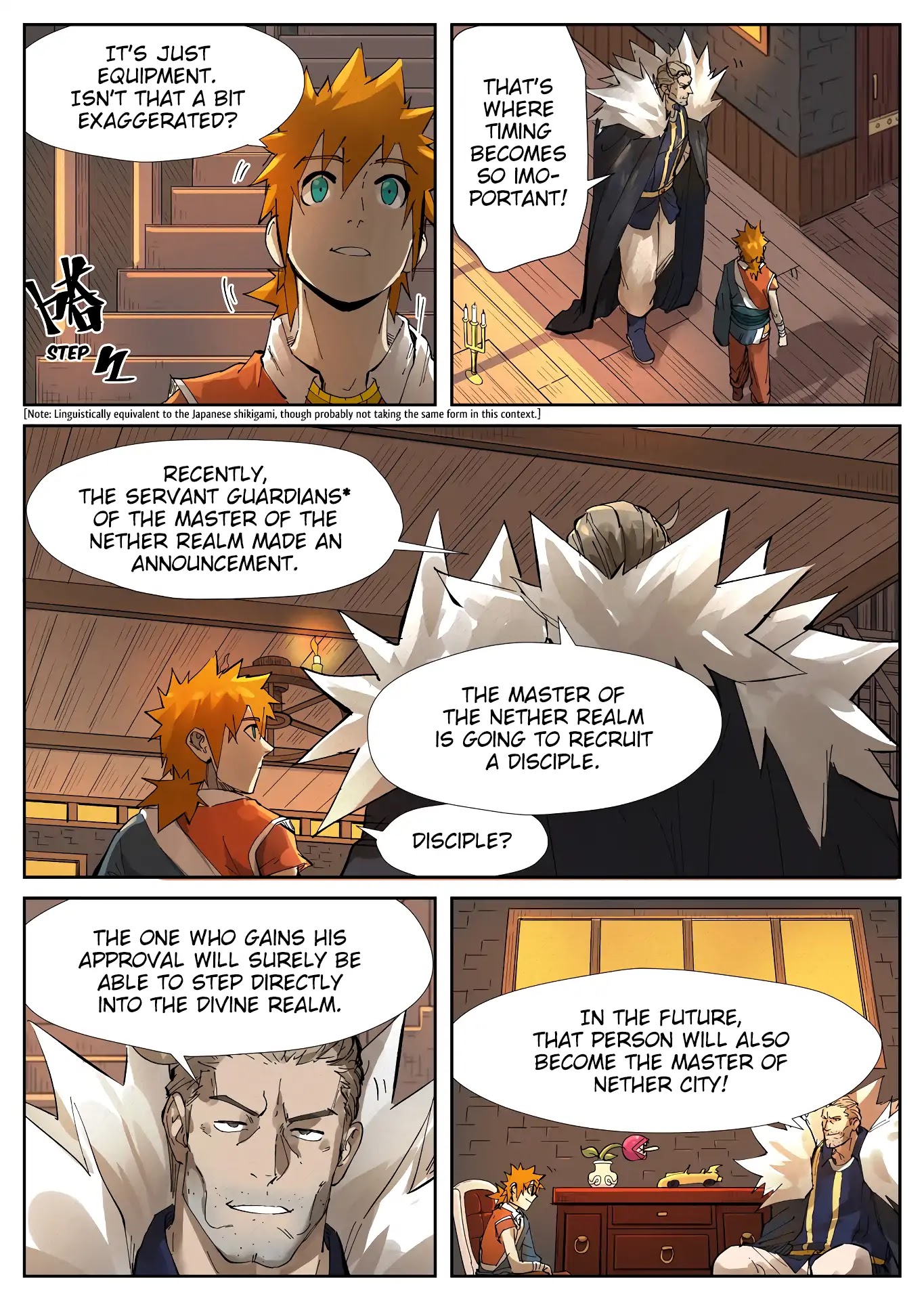 Tales of Demons and Gods Chapter 234 page 4 - Chapter 234: A Crisis for Glory City?