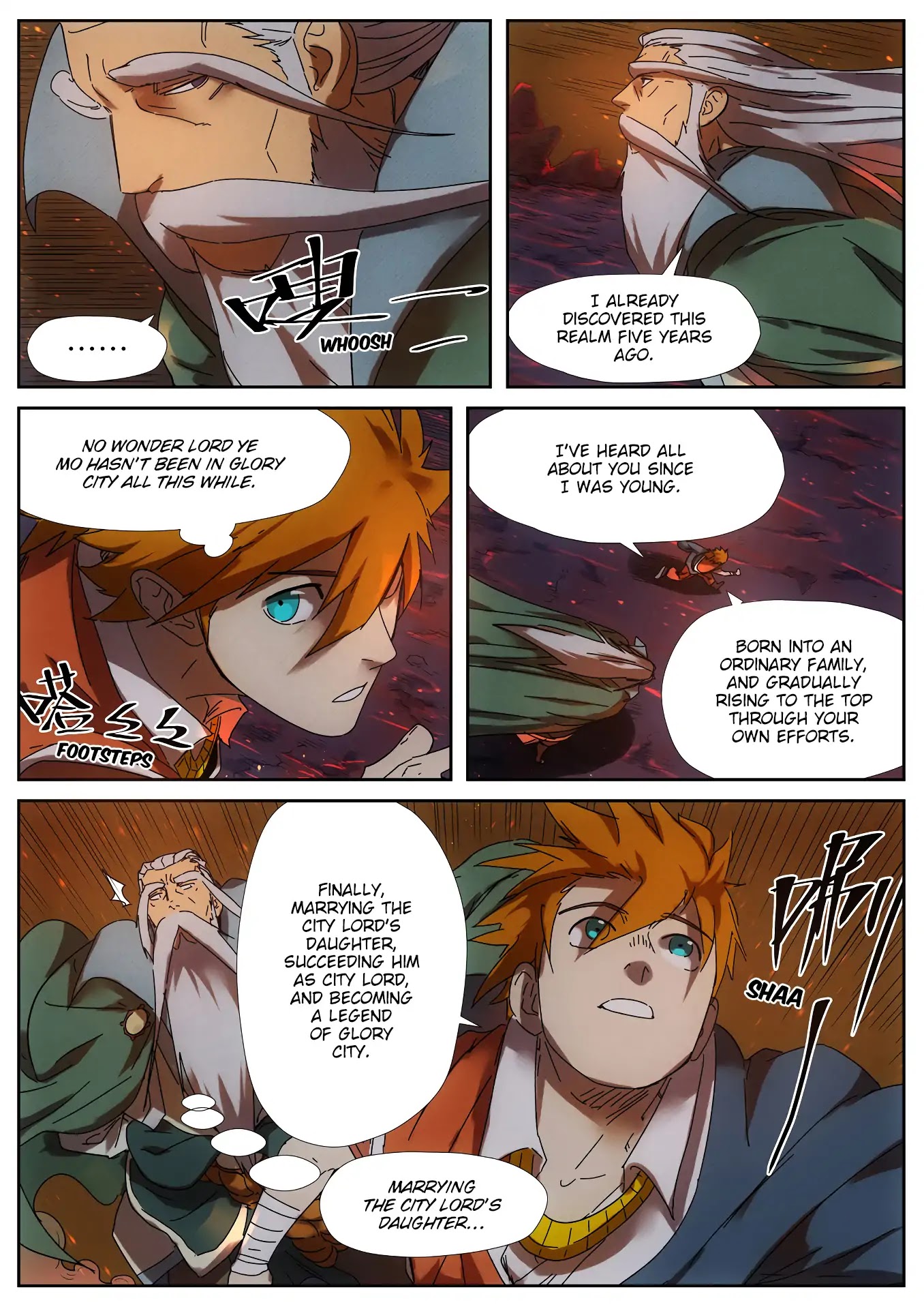 Tales of Demons and Gods Chapter 235.5 page 4 - Chapter 235.5: Ye Mo (Part 2)