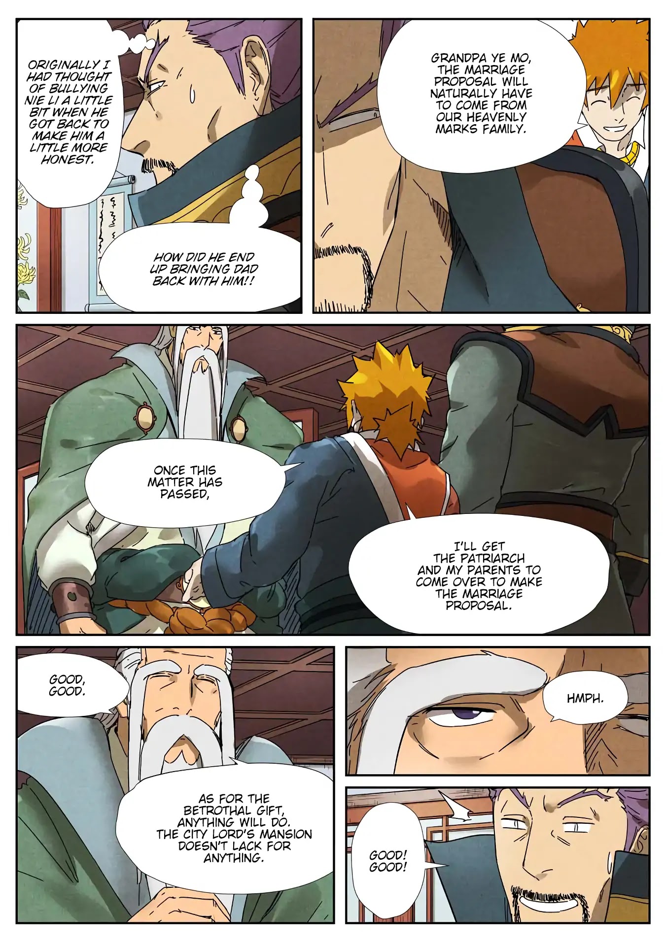 Tales of Demons and Gods Chapter 236.5 page 8 - Chapter 236.5: Father and Son (Part 2)