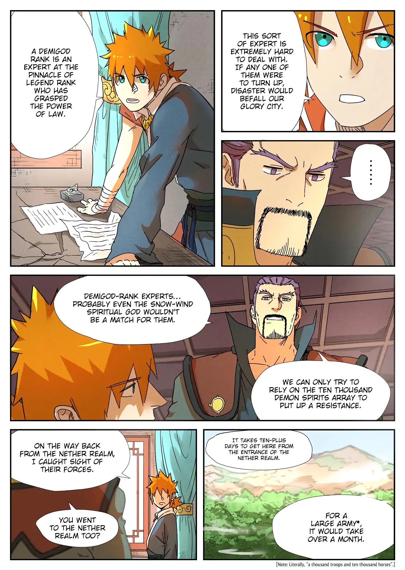 Tales of Demons and Gods Chapter 237 page 4 - Chapter 237: Preparing for Battle